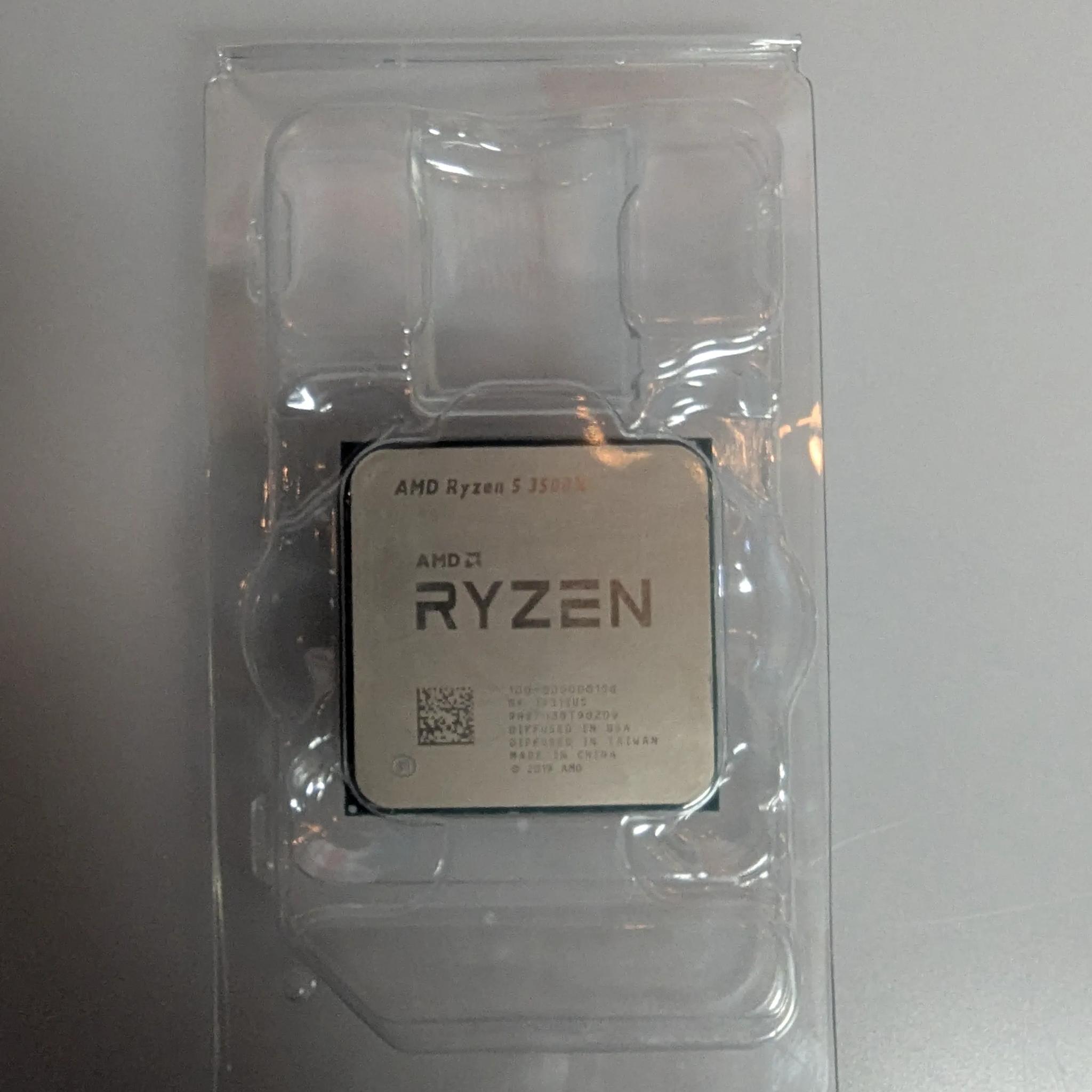 Ryzen 5 3500x with AMD Stock Cooler