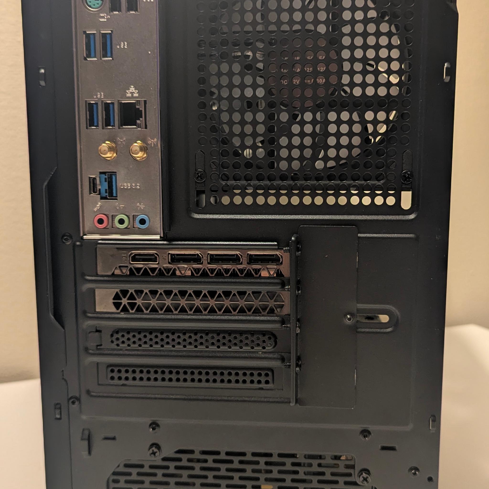 Budget Gaming PC |RTX 3060 ti | Ryzen 5700X | 32GB DDR4| 1TB M.2 SSD| Fresh Build