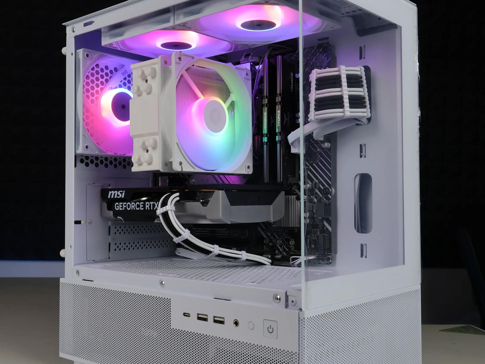 ⚪️ Intel Core i7 12700K/RTX 5060 Gaming PC ⚪️