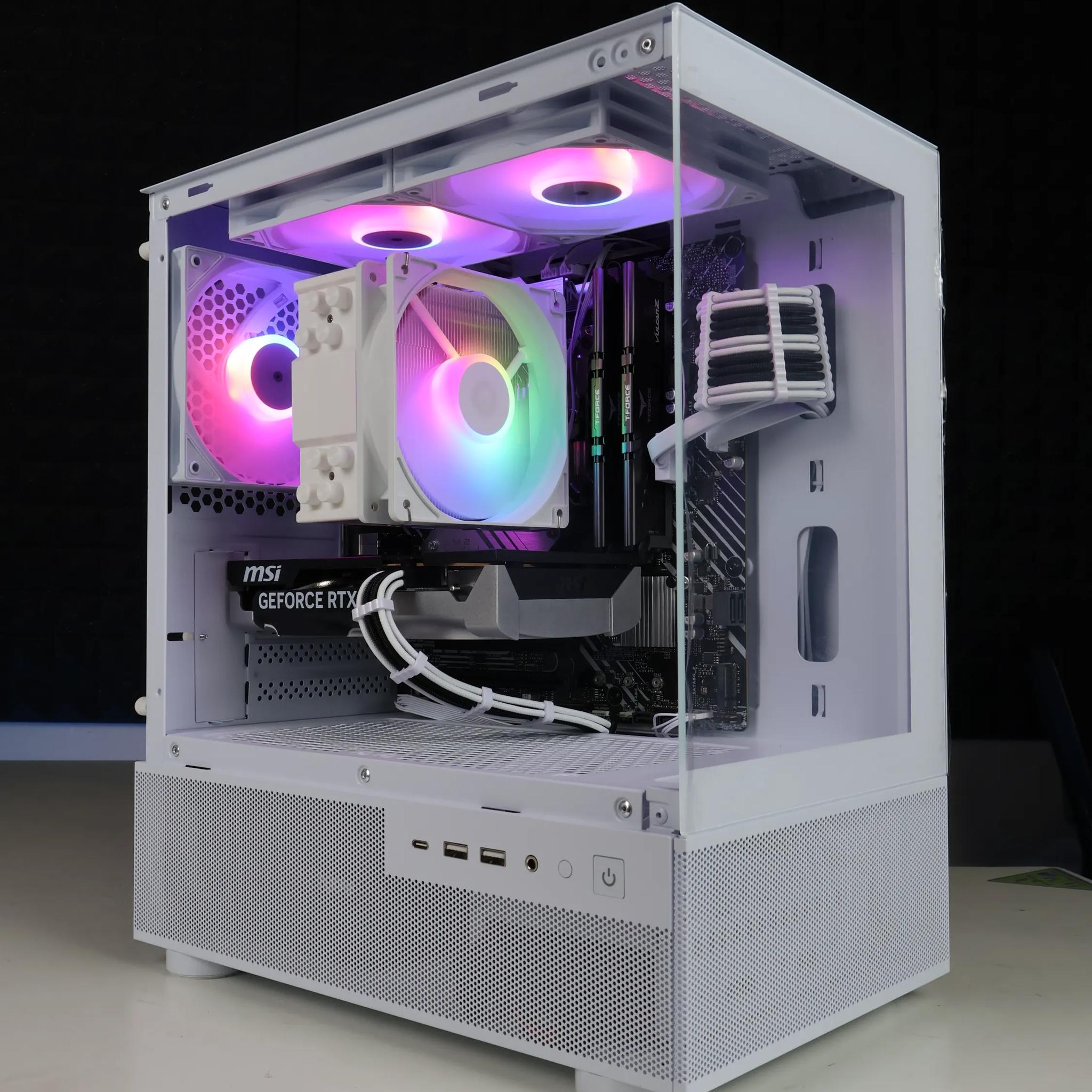 ⚪️ Intel Core i7 12700K/RTX 5060 Gaming PC ⚪️