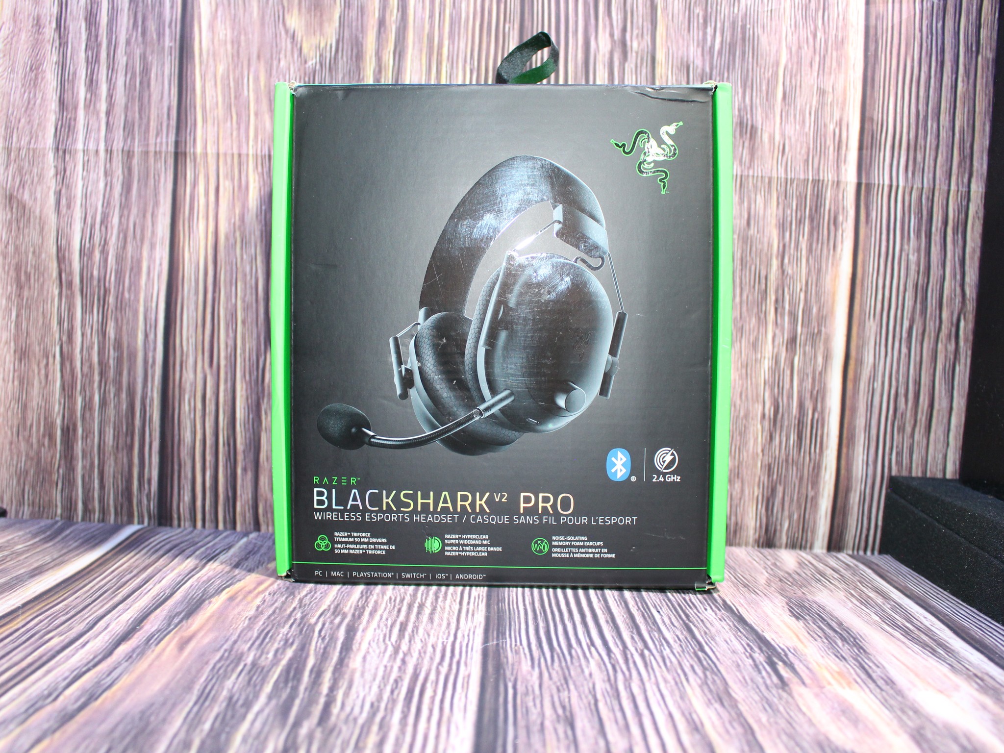 Razer Blackshark V2 Pro Wireless Esports Headset Tested and Working.