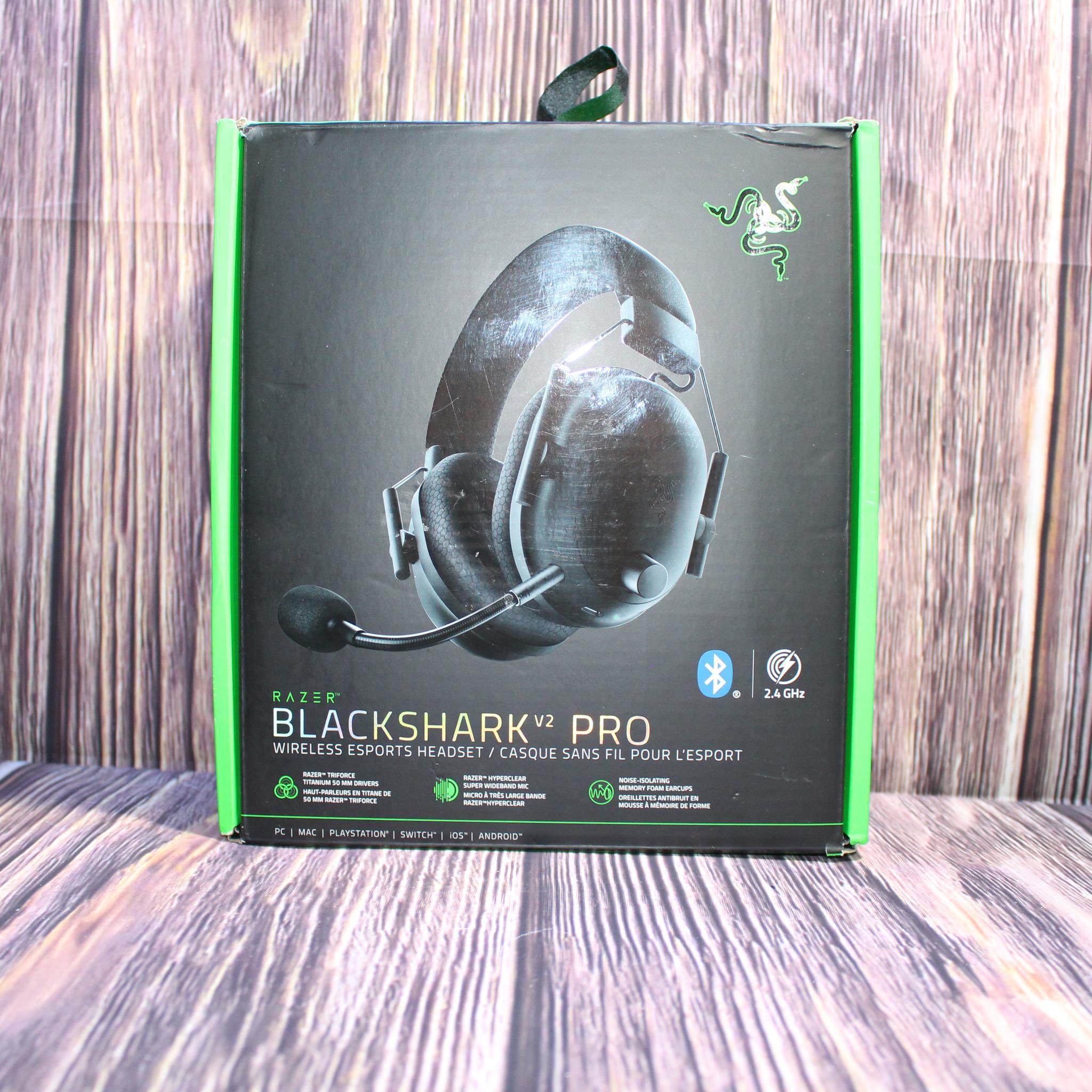 Razer Blackshark V2 Pro Wireless Esports Headset Tested and Working.