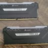Corsair vengeance RGB Pro 16GB (2 x 8GB)  DDR4 3200 (PC4 25600) CAS latency 16, PC425600