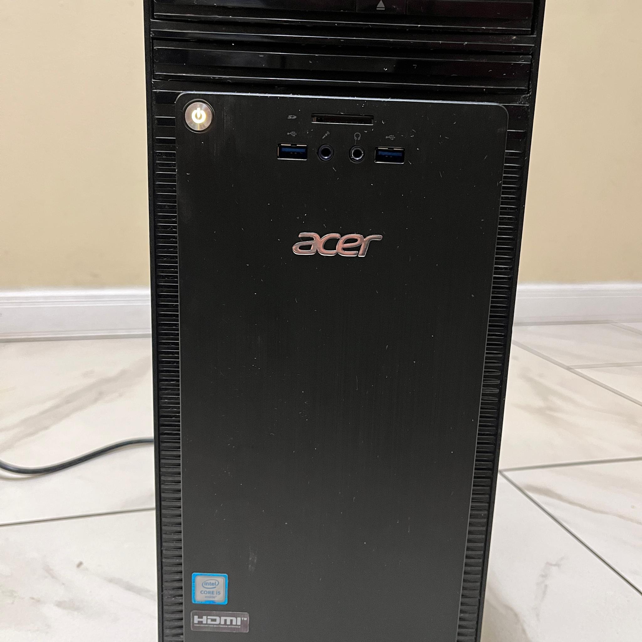 🟢🔥Budget RTX Acer Aspire Gaming PC, RTX 2060, Intel i5-6400, 16GB RAM, 1TB Storage w/ Wi-Fi 🖥️🔥