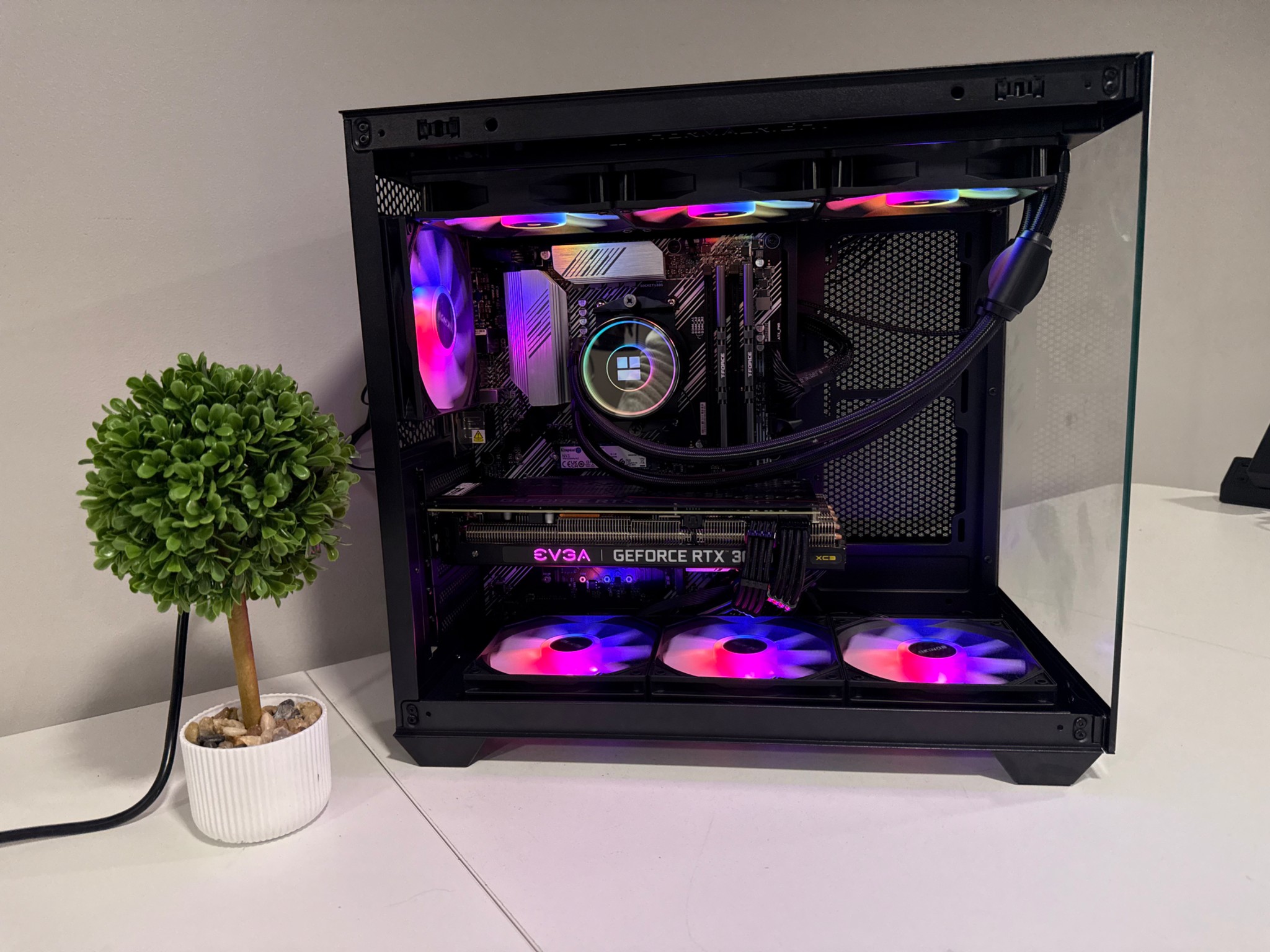 RTX 3070 | Ryzen 5700X3D | 32GB DDR4 | 1TB SSD | 800W Gold PSU | ARGB Fans | Windows 11