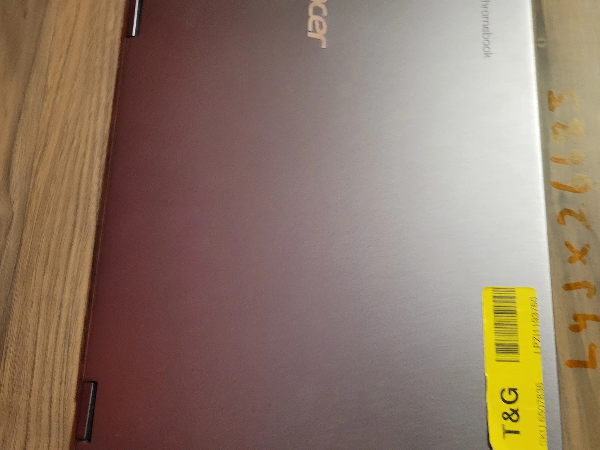 Acer Chromebook Spin 713 - intel i5 - 256gb ssd - 13.5" 2k Touch Screen