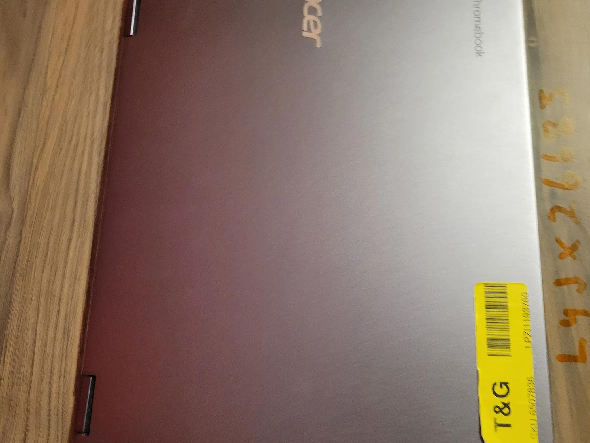 Acer Chromebook Spin 713 - intel i5 - 256gb ssd - 13.5" 2k Touch Screen