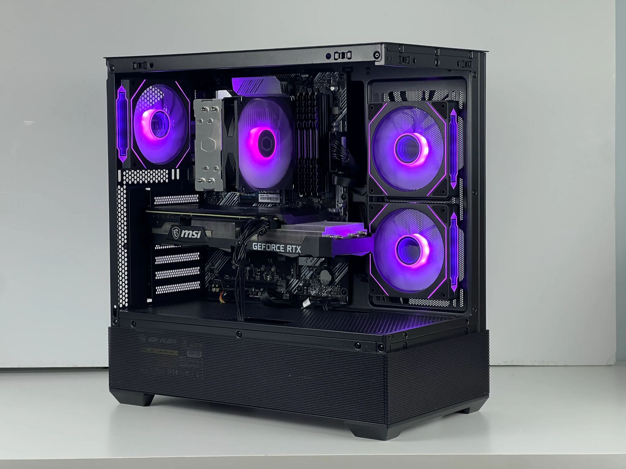 Clean Black Gaming PC | RTX 3070 | Ryzen 5 5600 | 1TB SSD | 32GB RAM