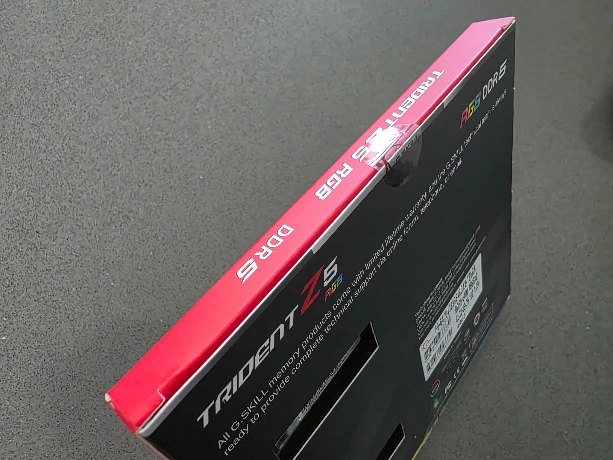 96GB (2 x 48GB) DDR5 6400 G.SKILL Trident Z5 Series Memory F5-6400J3239F48GX2-TZ5RK