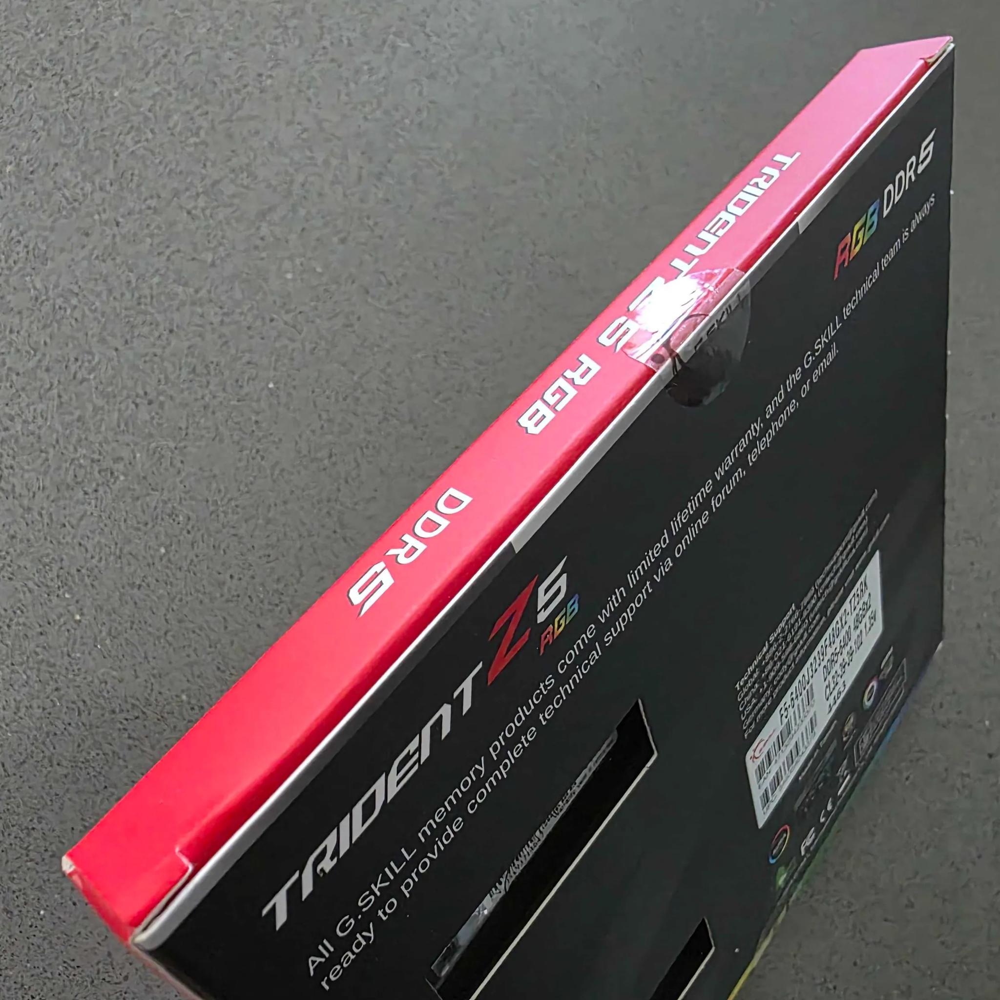 96GB (2 x 48GB) DDR5 6400 G.SKILL Trident Z5 Series Memory F5-6400J3239F48GX2-TZ5RK