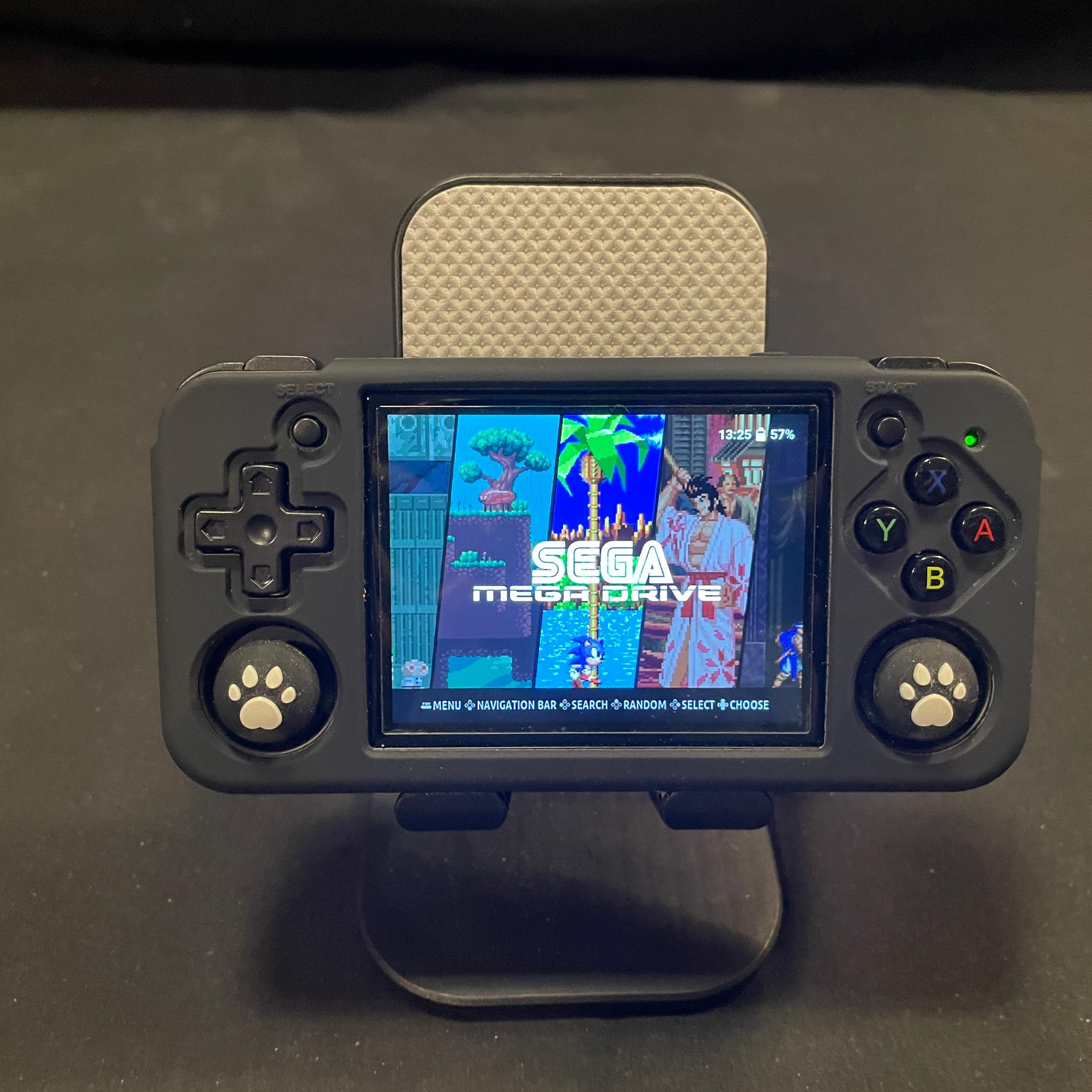 Ambernic Custom Knulli OS Handheld With Accessories