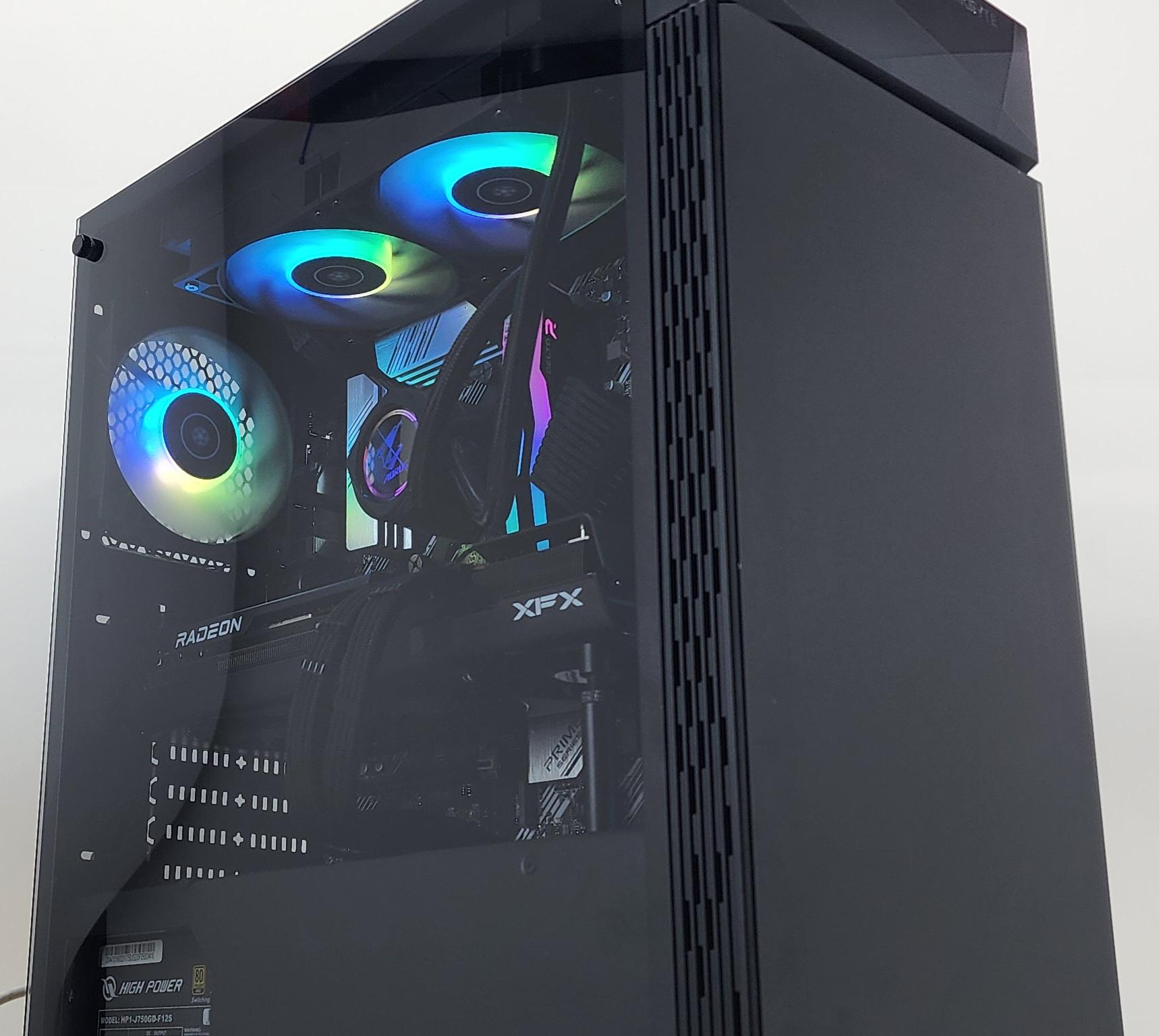 Gaming PC Ryzen 9 5950X 32GB RAM 1TB SSD RX 7800 XT 16GB Win11 Computer