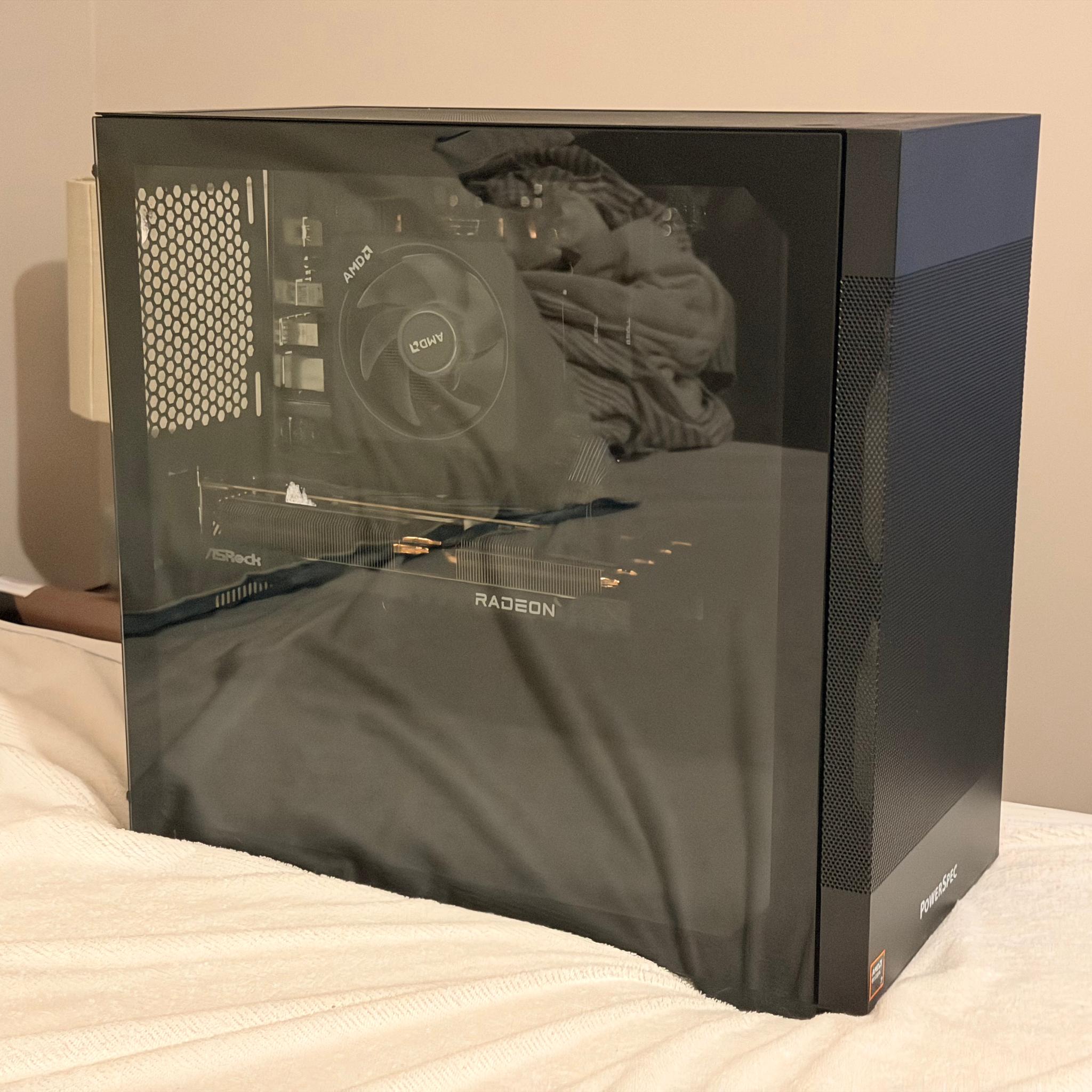 Powerspec G719, Radeon 7800XT, 9700X, 32GB RAM