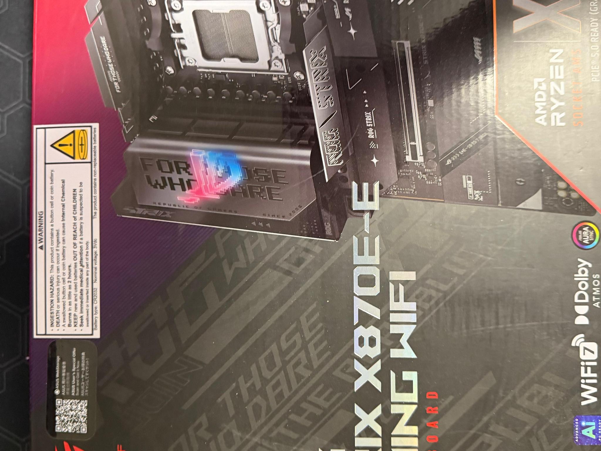 ASUS ROG STRIX X870E-E GAMING WIFI