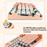 Colorful Gameow Mechanical Gaming Keyboard, Thermal Sublimation PBT Key Cap With Vibrant Cute Design