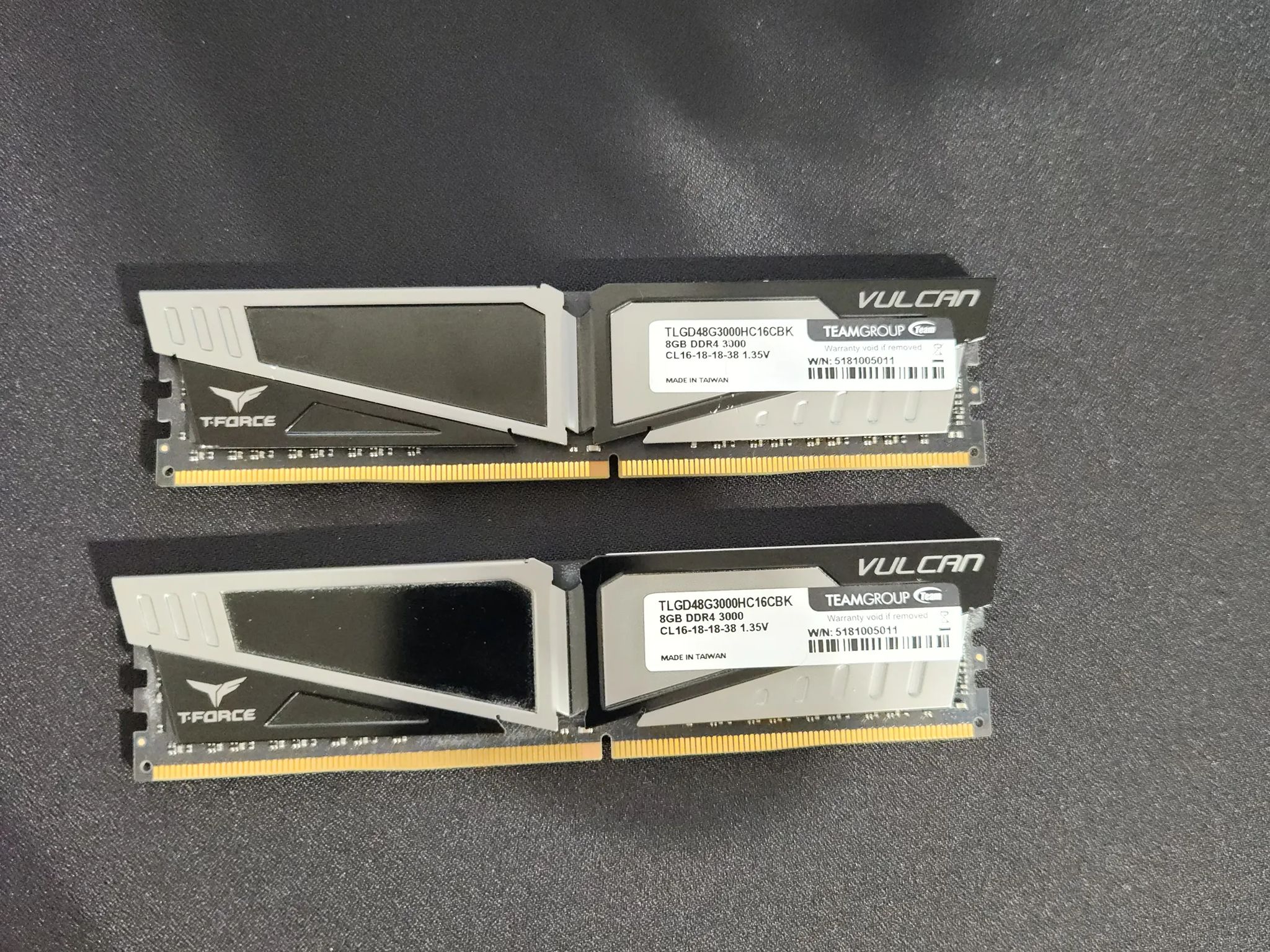 TEAMFORCE VULCAN 16GB DDR4 3000