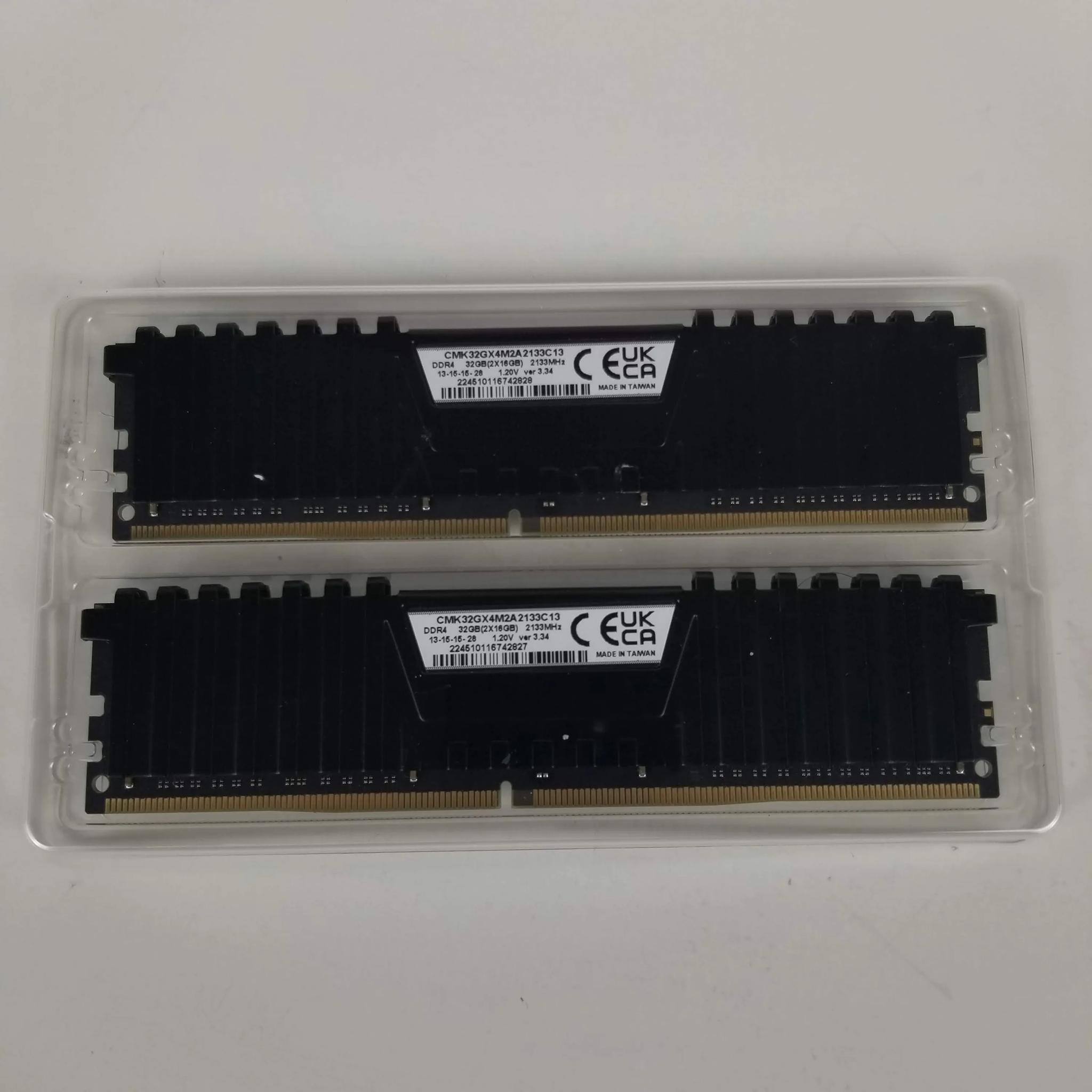 Corsair Vengence DDR4 2x16gb 32gb memory 2133mhz