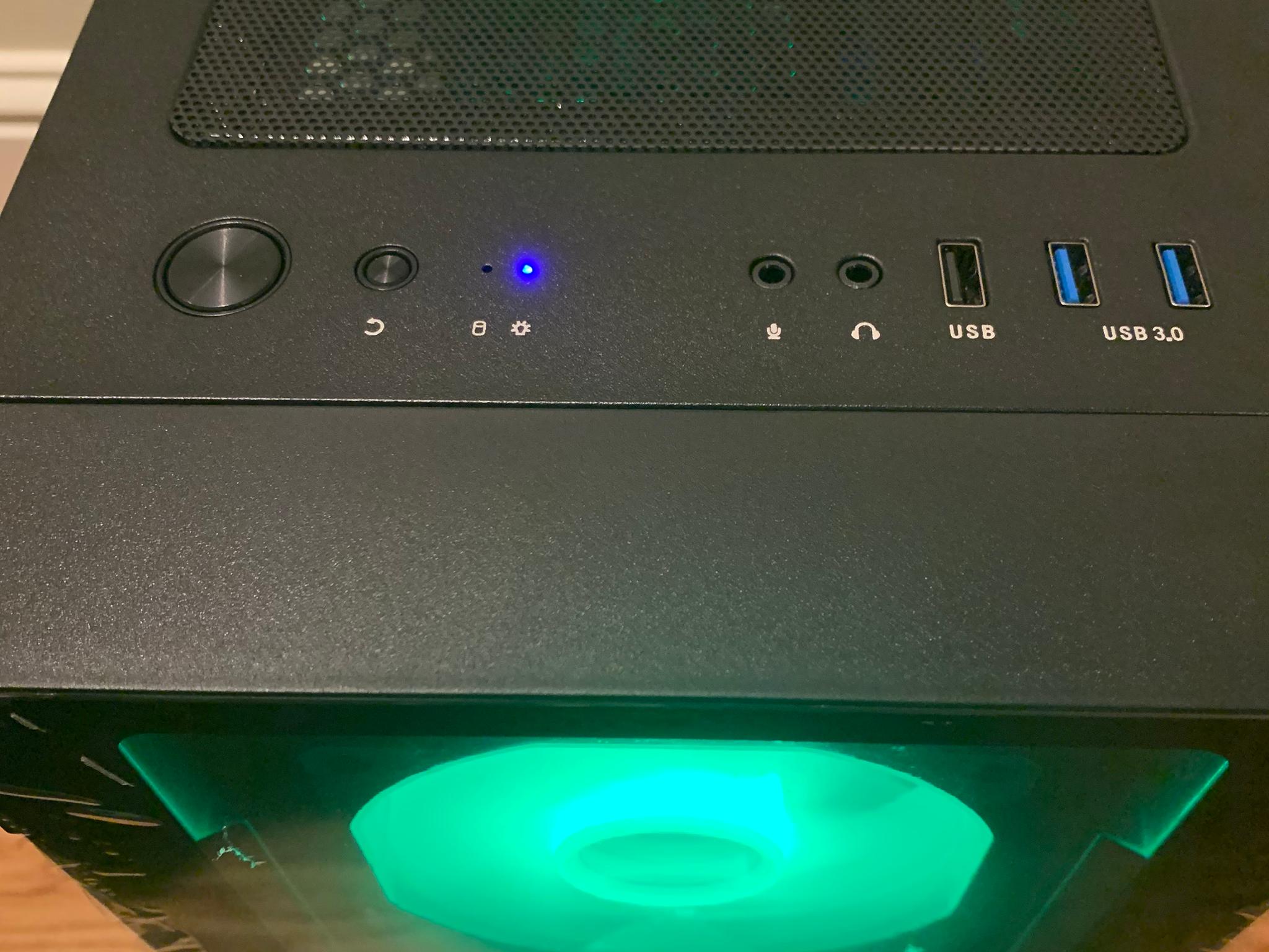 NVIDIA GTX 980 i5 7500 CUSTOM GAMING PC 16GB DDR4 512GB SSD RGB LIGHTING WINDOWS 10 INSTALLED