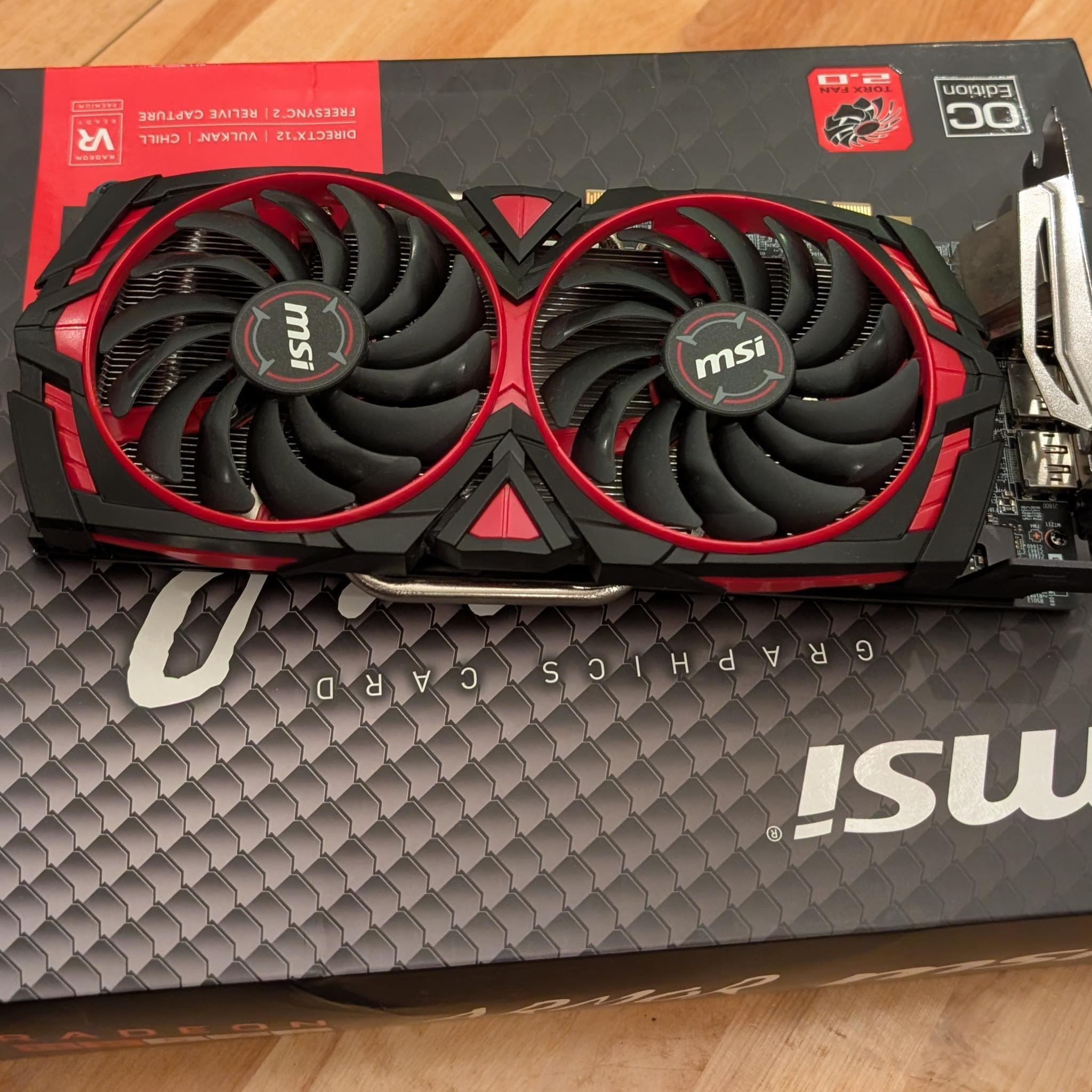 MSI Radeon RX 570 Armor MK2 8GB GDDR5 OC GPU