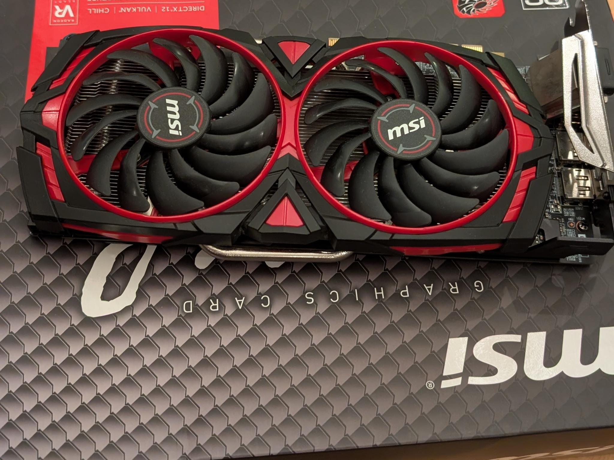 MSI Radeon RX 570 Armor MK2 8GB GDDR5 OC GPU