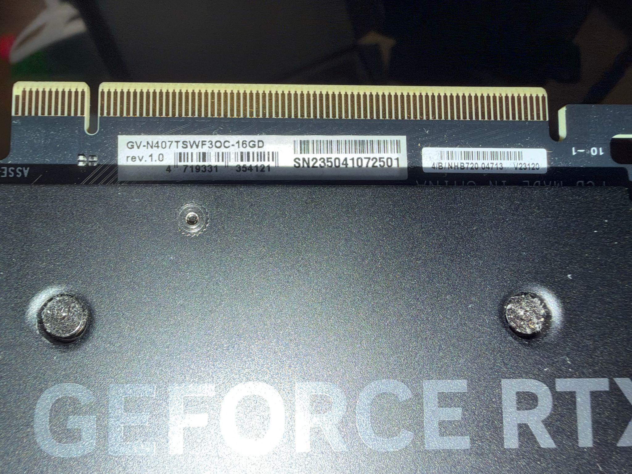GIGABYTE WINDFORCE OC GeForce RTX 4070 Ti SUPER