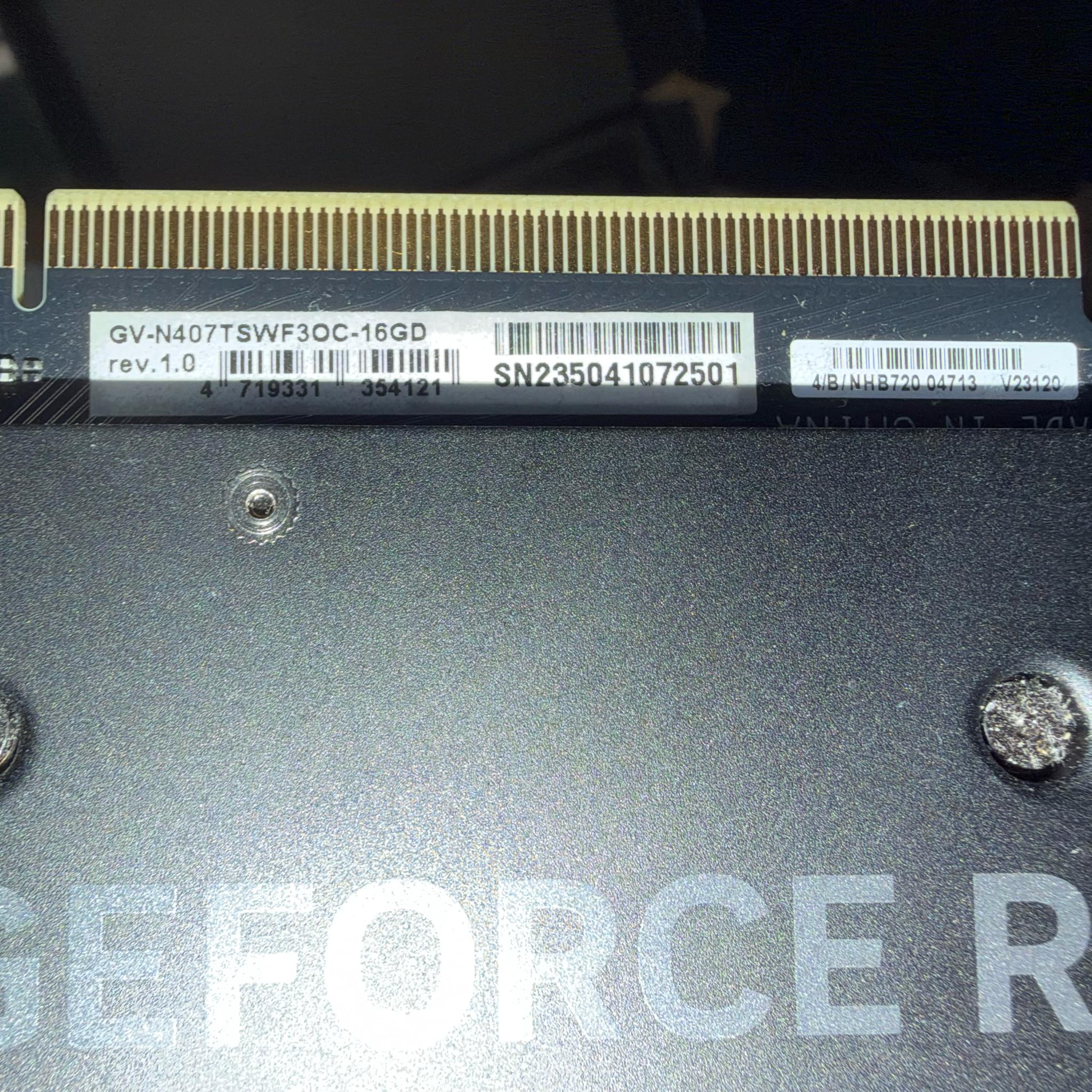 GIGABYTE WINDFORCE OC GeForce RTX 4070 Ti SUPER