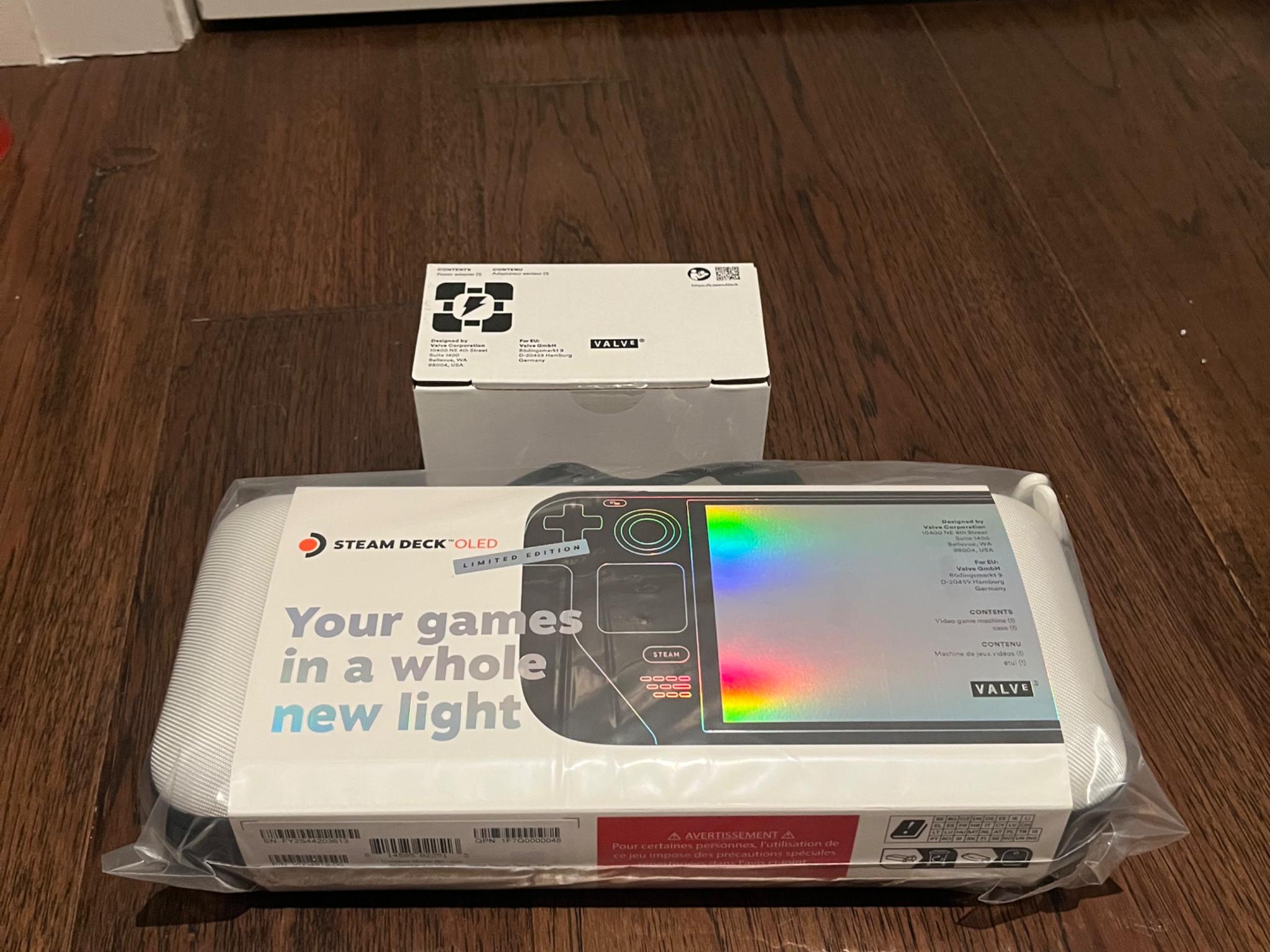 New Unopened Limited Edition Steam Deck OLED | White 1TB