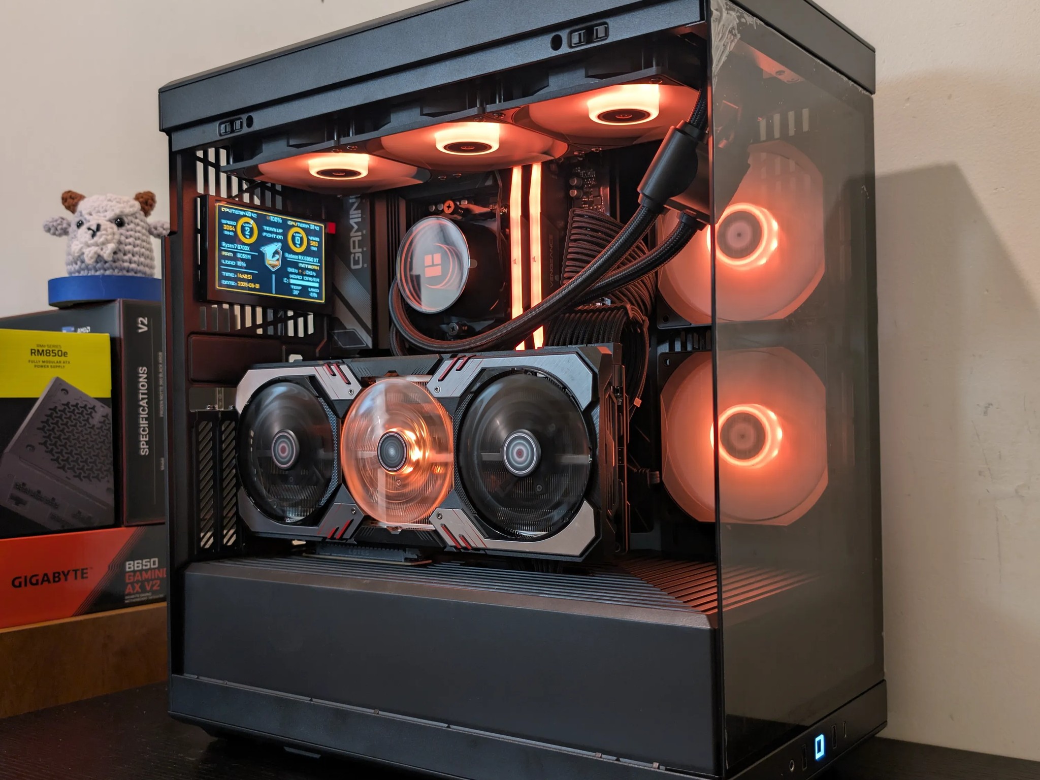 🔥1440p/4K Gaming Beast | RX 6950XT | Ryzen 7 9700X | 2TB SSD | 32GB RAM | WiFi 6 & Bluetooth🔥