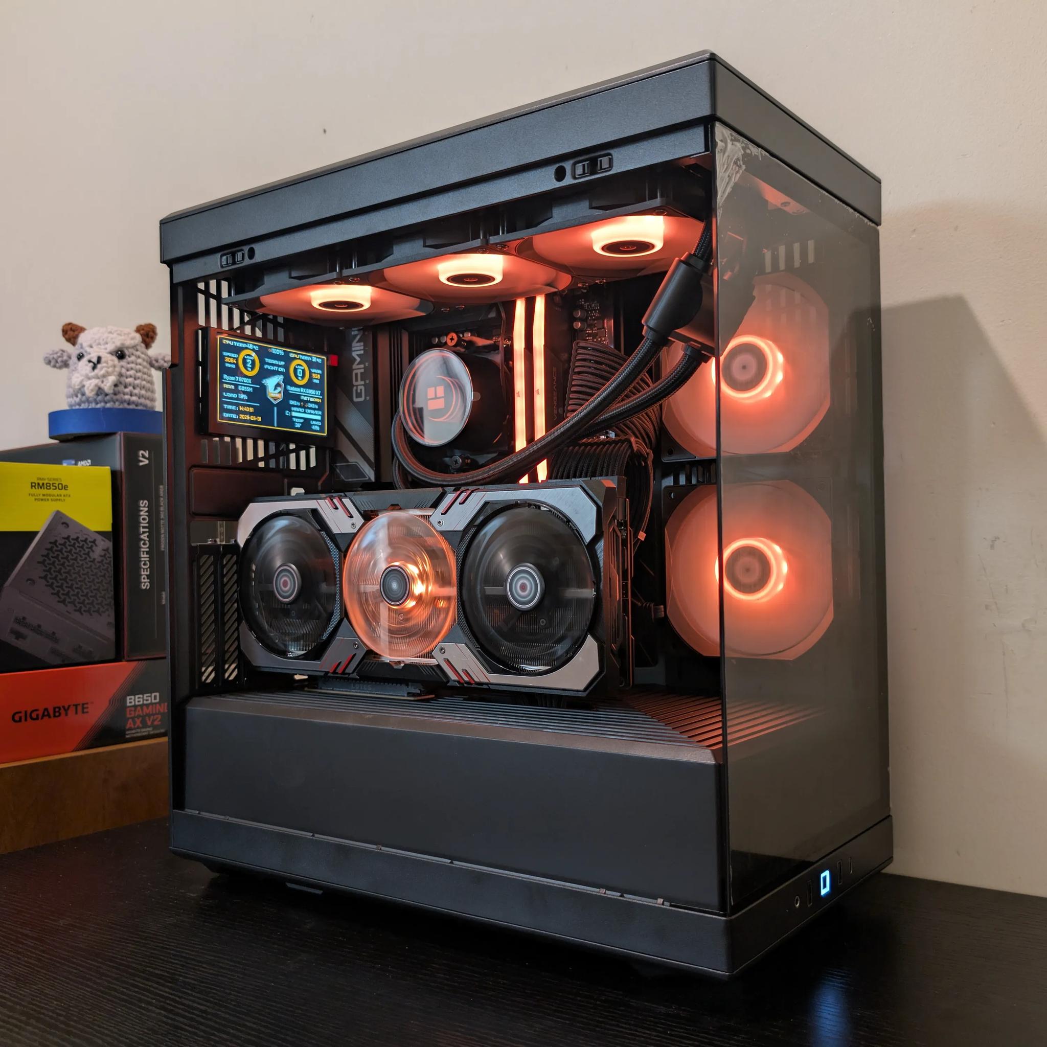 🔥1440p/4K Gaming Beast | RX 6950XT | Ryzen 7 9700X | 2TB SSD | 32GB RAM | WiFi 6 & Bluetooth🔥