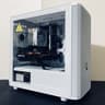 ⚡Budget White Gaming PC - Intel Xeon 8-cores ● 16GB RAM ● 512GB SSD ● AMD RX 580 8GB
