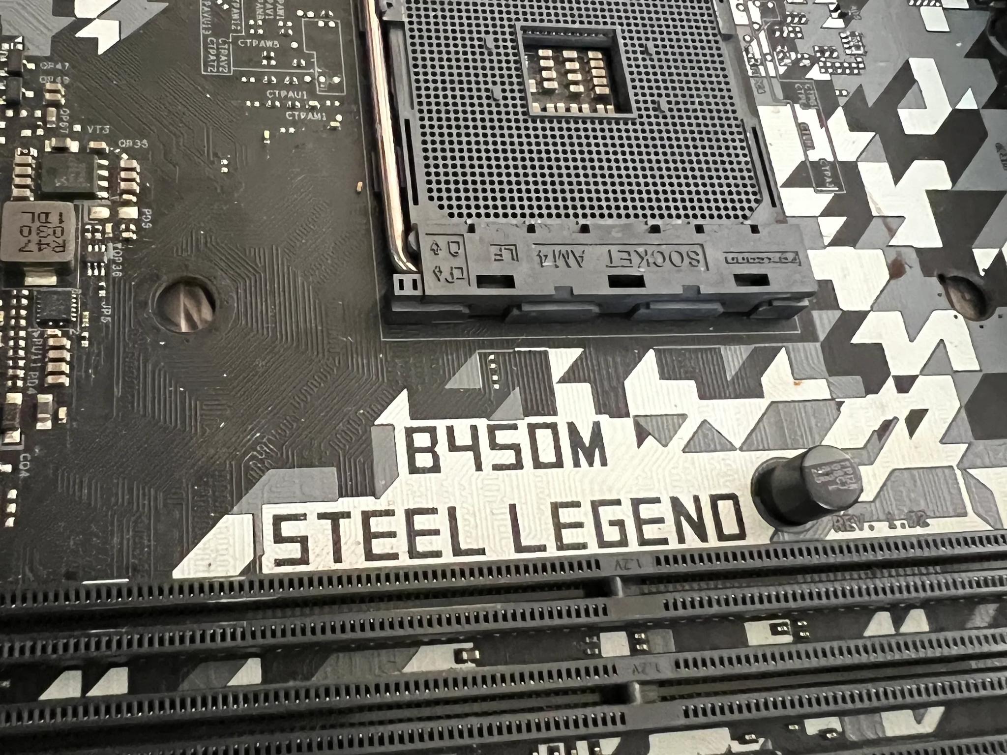 AsRock B450M Steel Legend