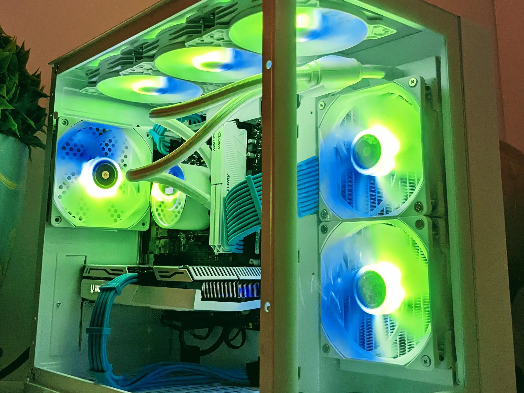 (Liquid🌊Cooled) ⚪️Gaming PC| RTX 3060TI | Ryzen 5@4GHz| 16GB Gloway DDR4 RAM| 800GB SSD| Windows 11