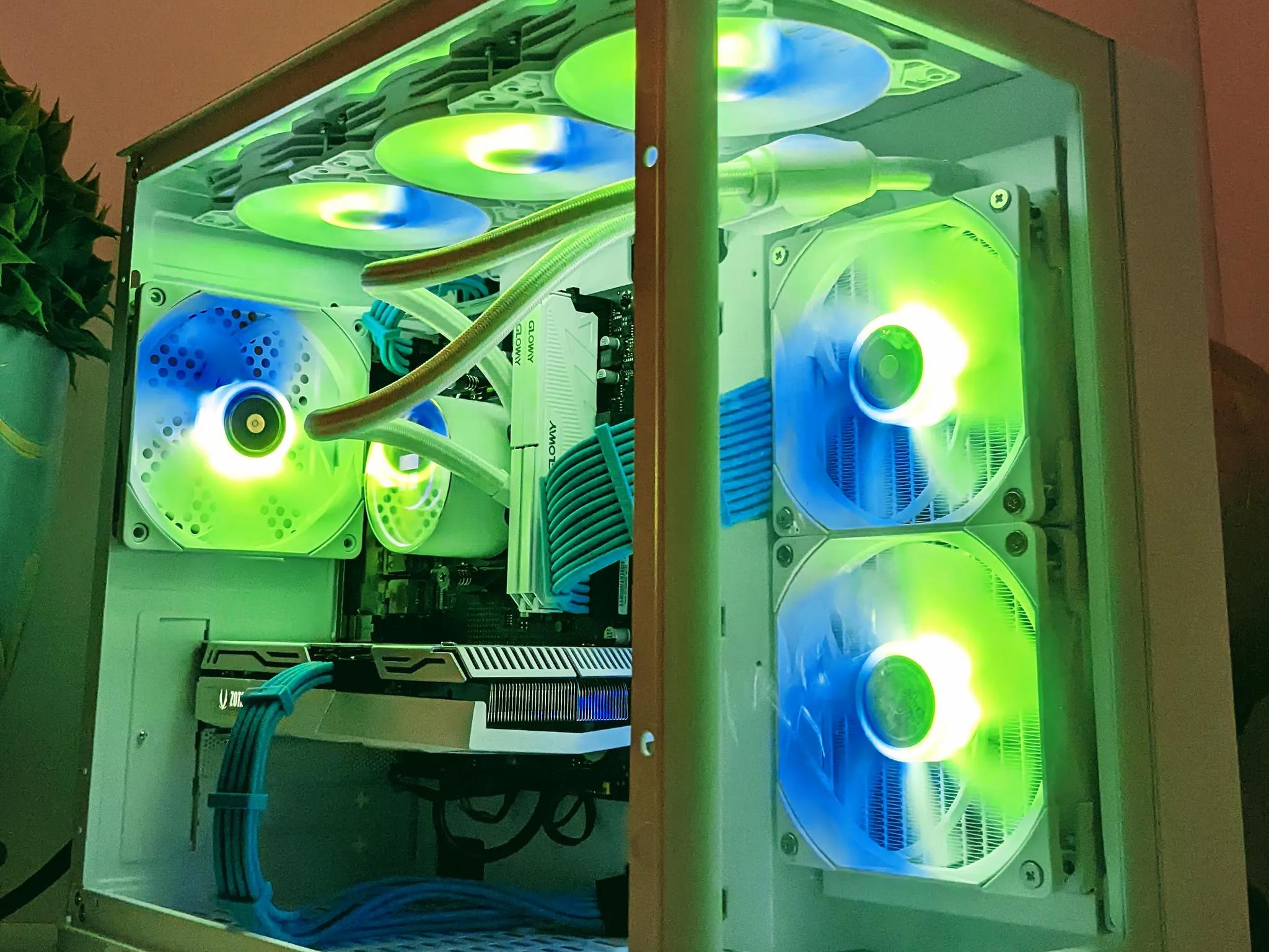 (Liquid🌊Cooled) ⚪️Gaming PC| RTX 3060TI | Ryzen 5@4GHz| 16GB Gloway DDR4 RAM| 800GB SSD| Windows 11