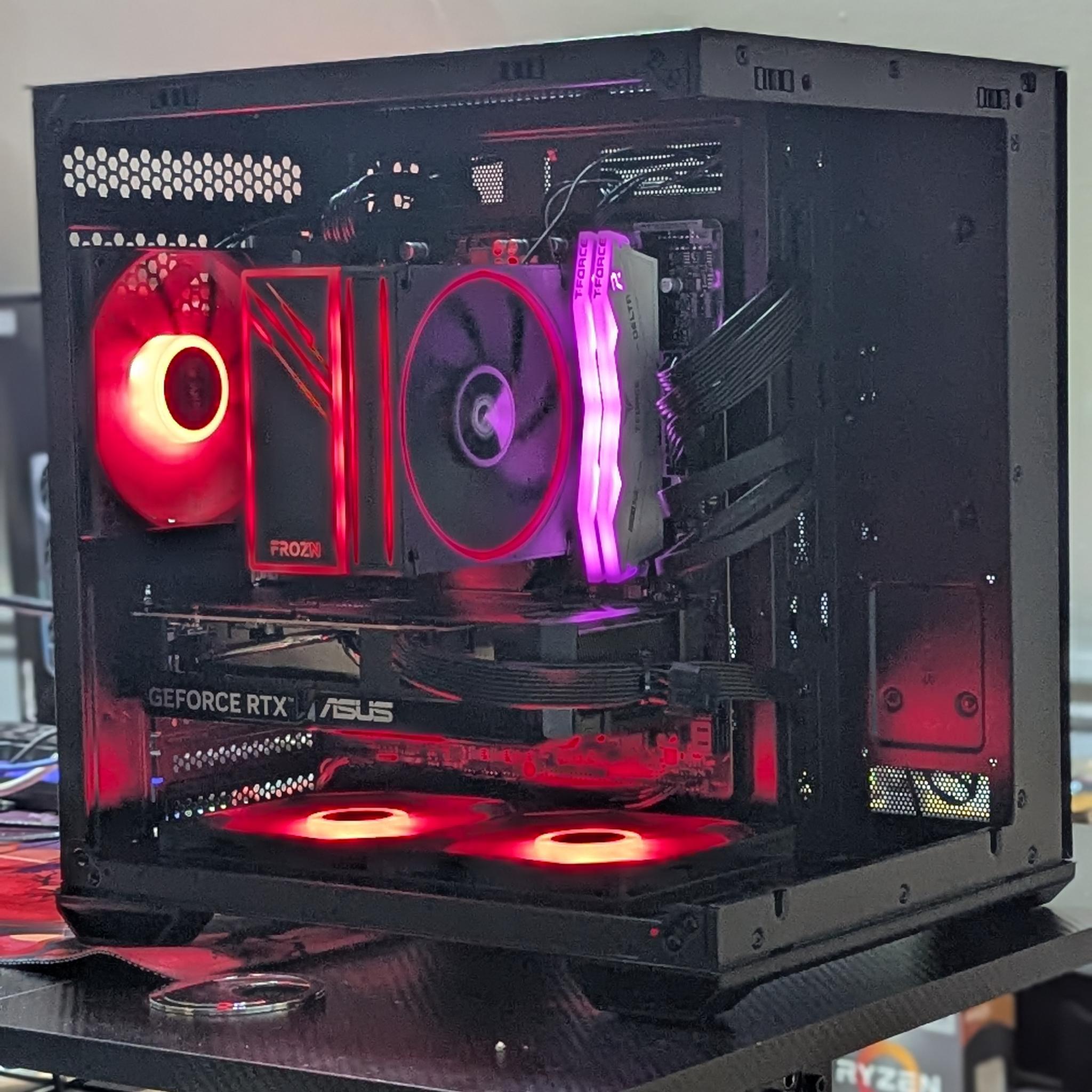 Gaming PC|AMD Ryzen 5 7600| NVIDIA RTX 5060|1 TB NVME SSD M.2|16 GB DDR5 6000|Windows 11 Home Active