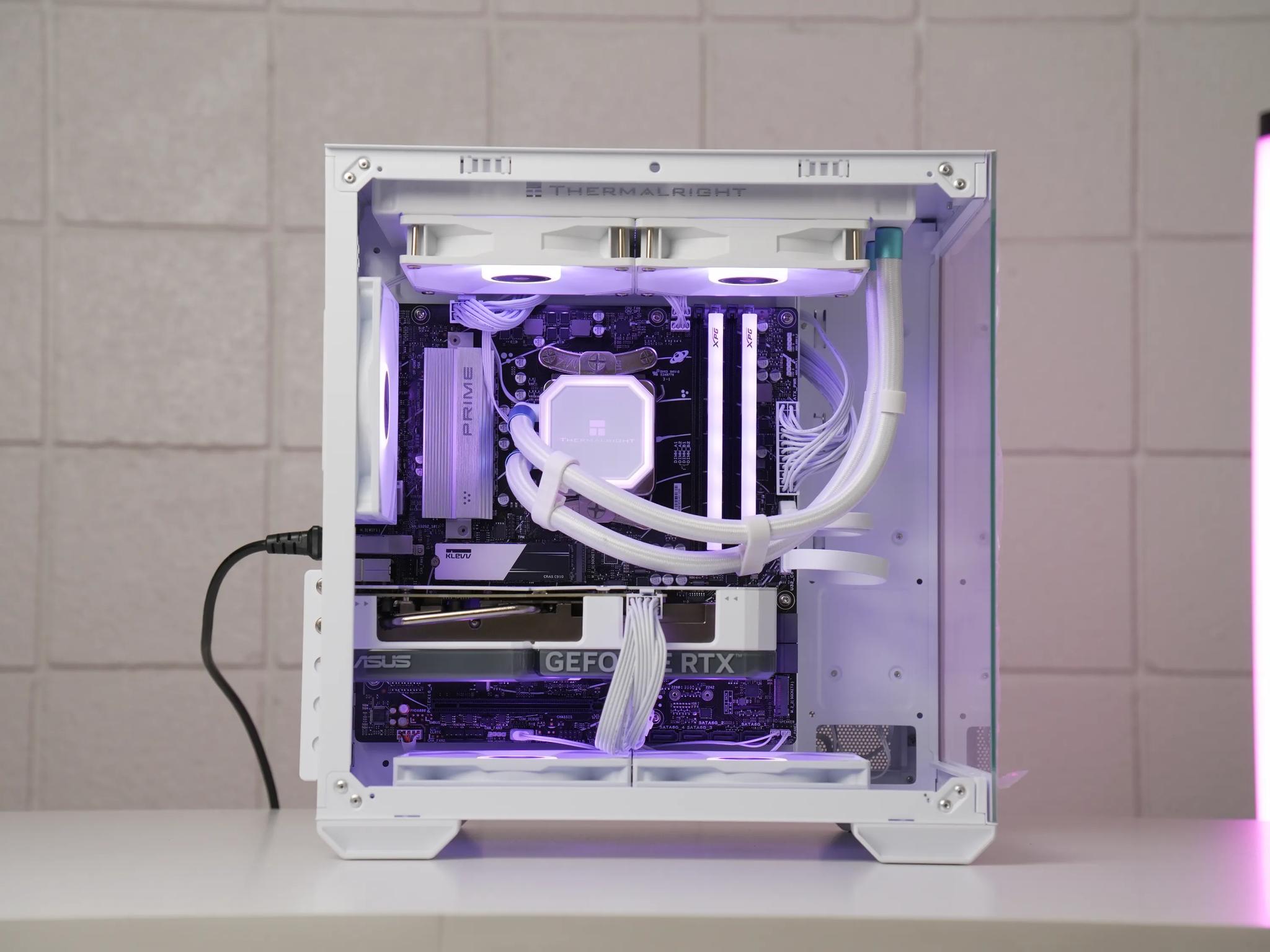 Liquid Cooled Gaming PC | RYZEN 5 7600 | RTX 4060 | 32GB DDR5 | 1TB SSD | WiFi + BT | Windows 11 |