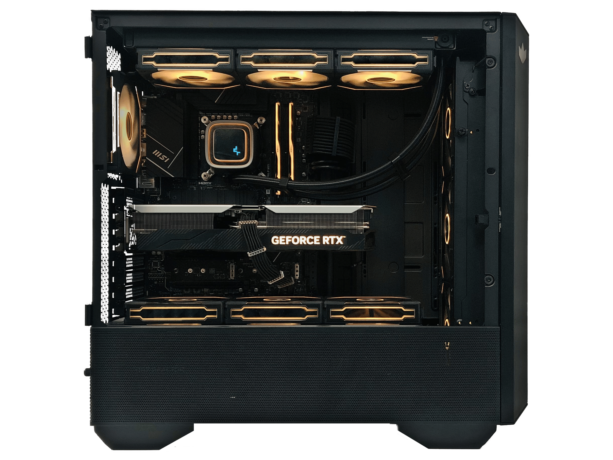 ☀️The Solar Warden Black Gaming PC☀️ RTX 5070 12GB | i9-13900KF | 32GB DDR5 | 1T M.2 | ...