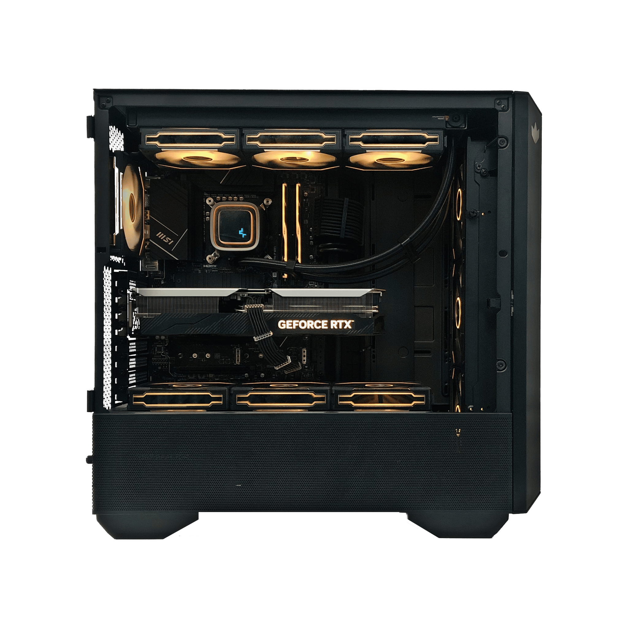 ☀️The Solar Warden Black Gaming PC☀️ RTX 5070 12GB | i9-13900KF | 32GB DDR5 | 1T M.2 | ...