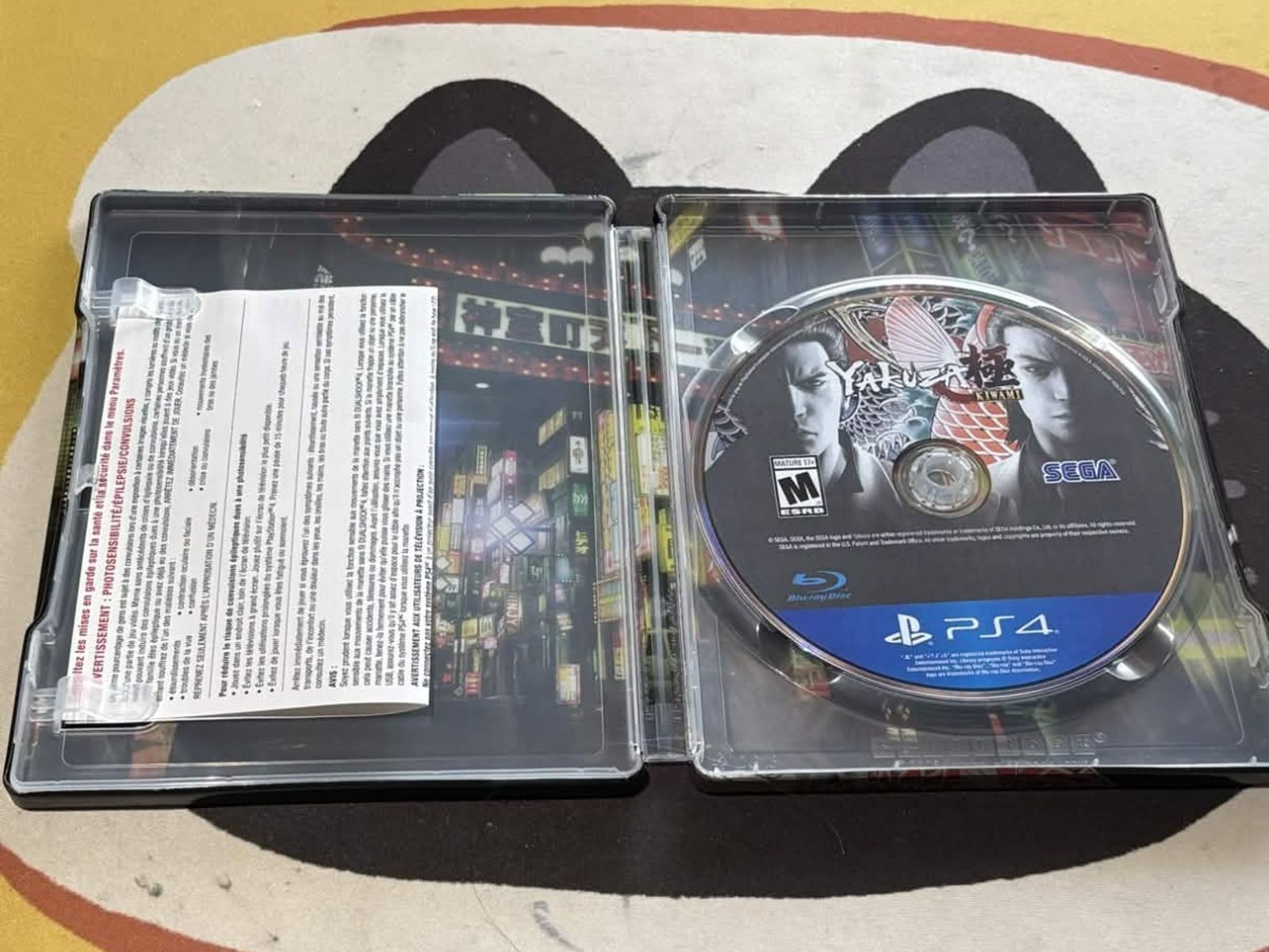 Yakuza Kiwami: SteelBook Edition (Sony PlayStation 4, 2017) (ED)