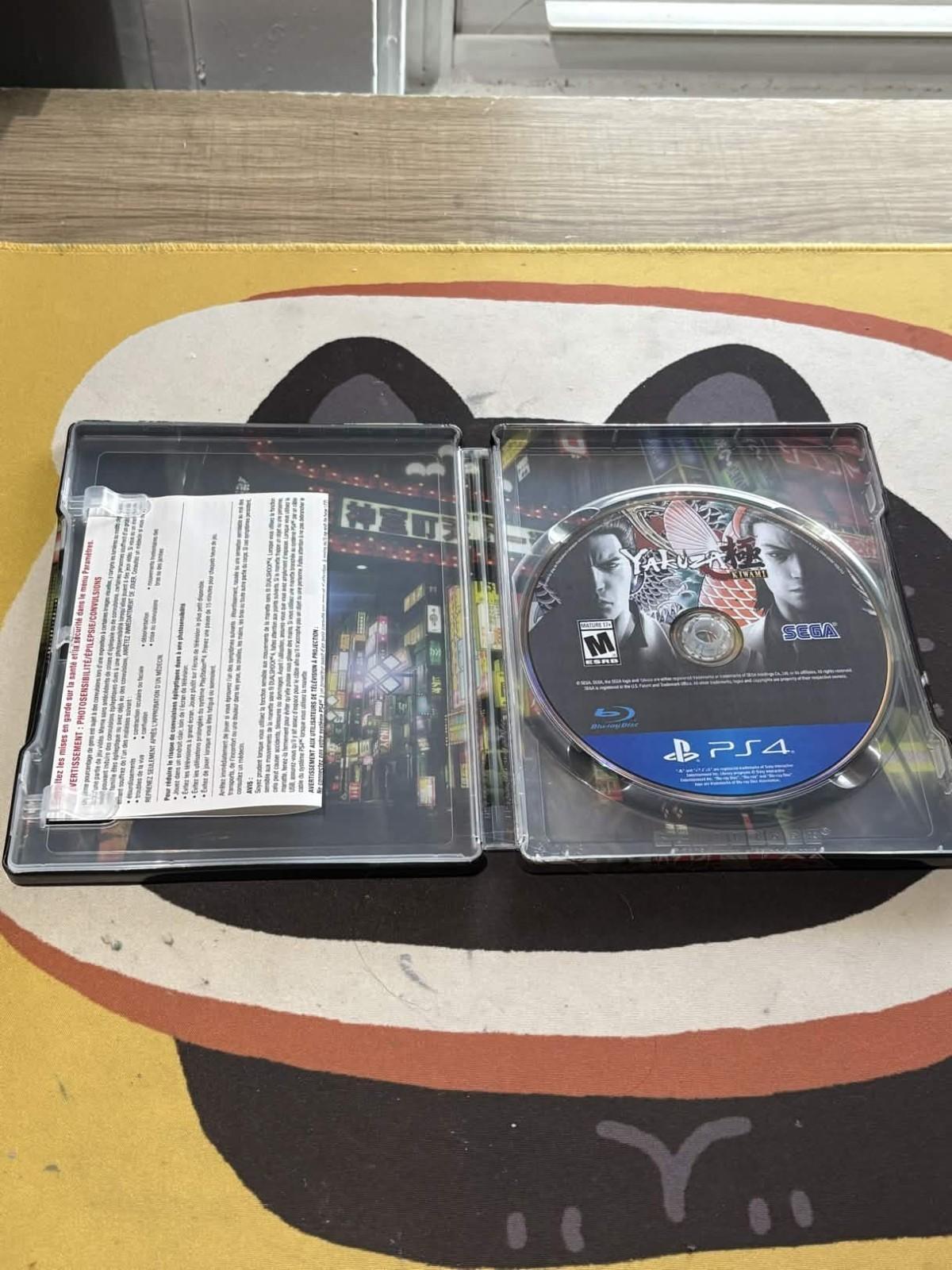 Yakuza Kiwami: SteelBook Edition (Sony PlayStation 4, 2017) (ED)