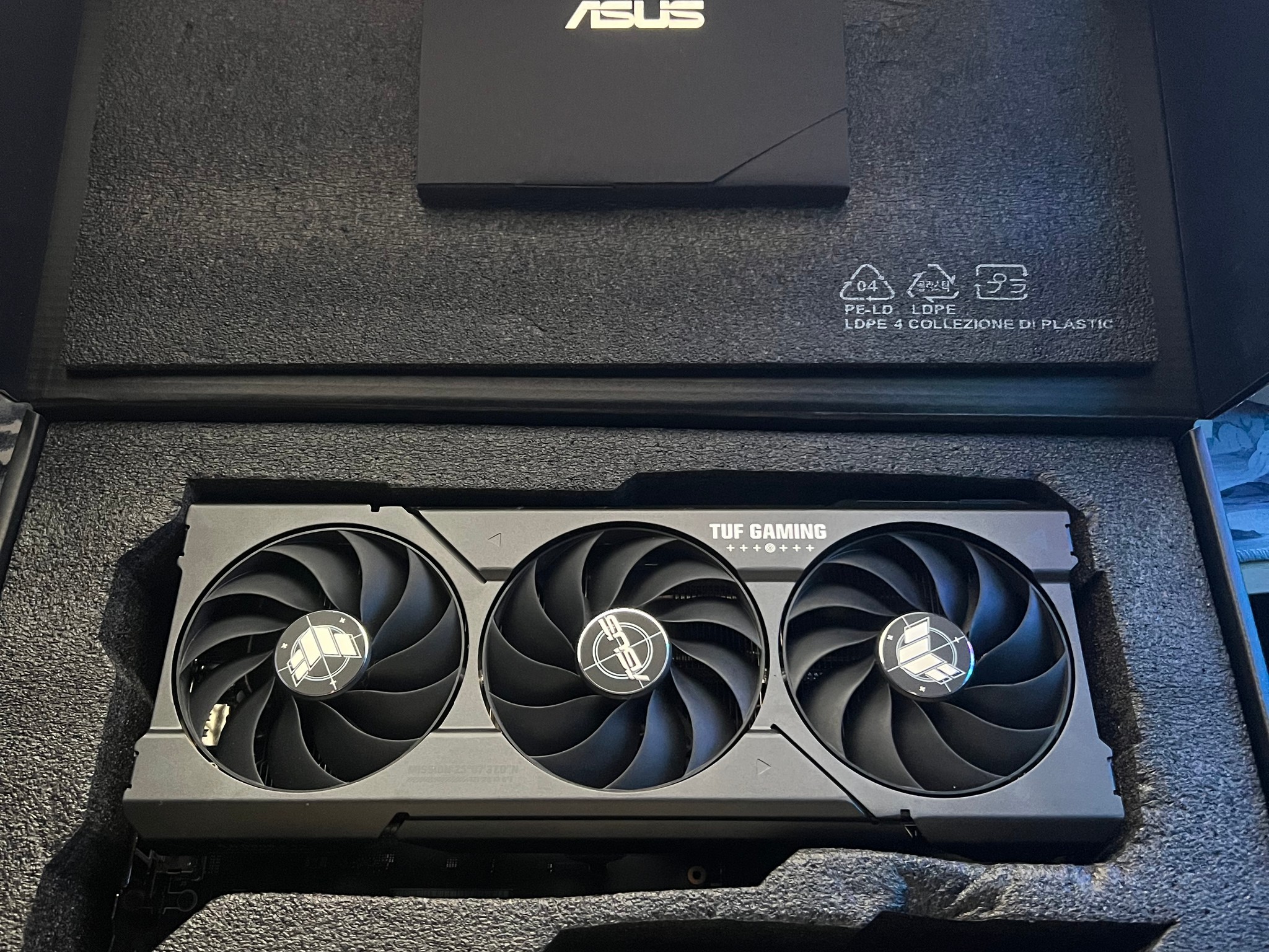ASUS TUF Gaming GeForce RTX 4060 Ti OC 8GB RGB Ray Tracing GPU-Original Box inc.