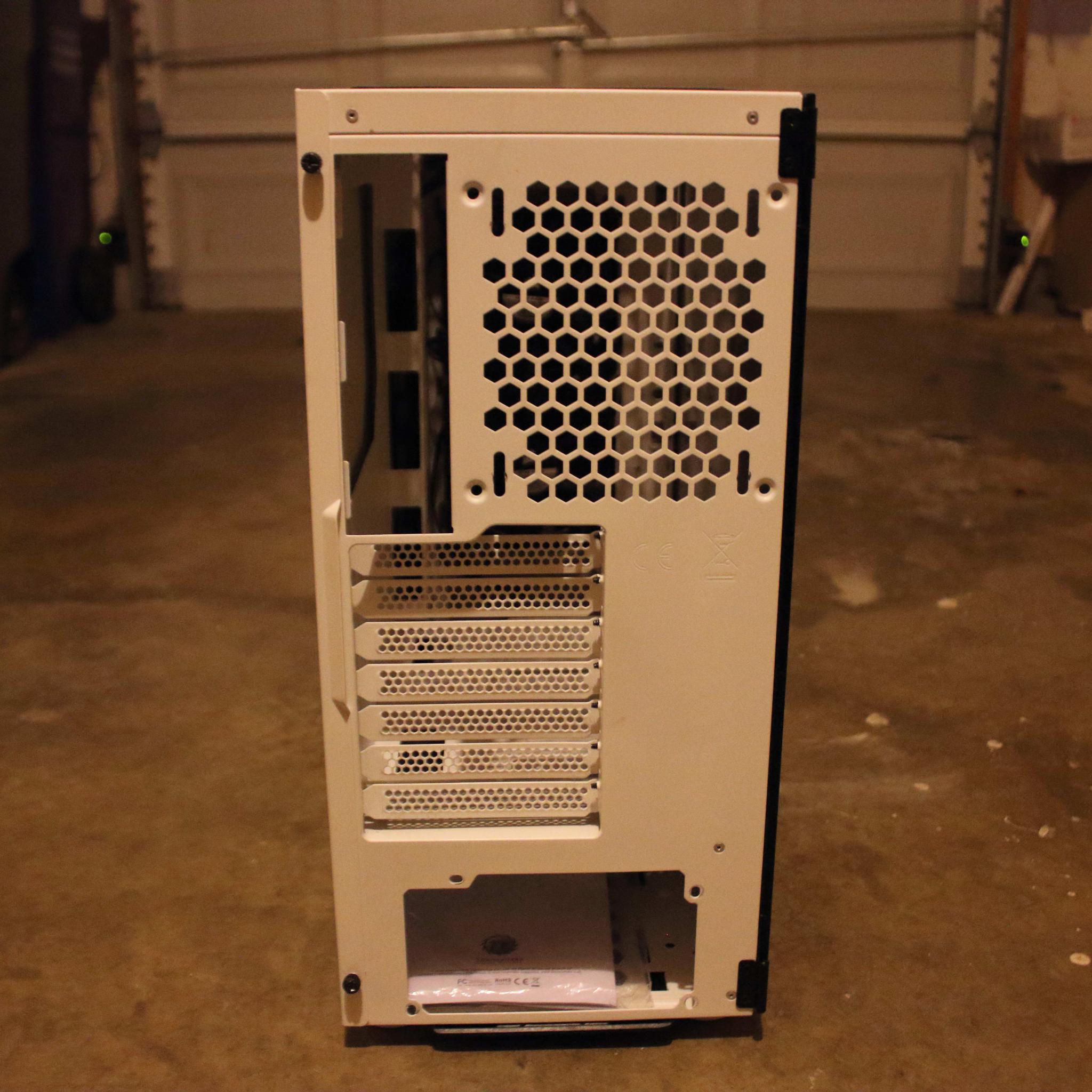 Thermaltake H200 Tempered Glass Snow Edition RGB Mid Tower PC Case