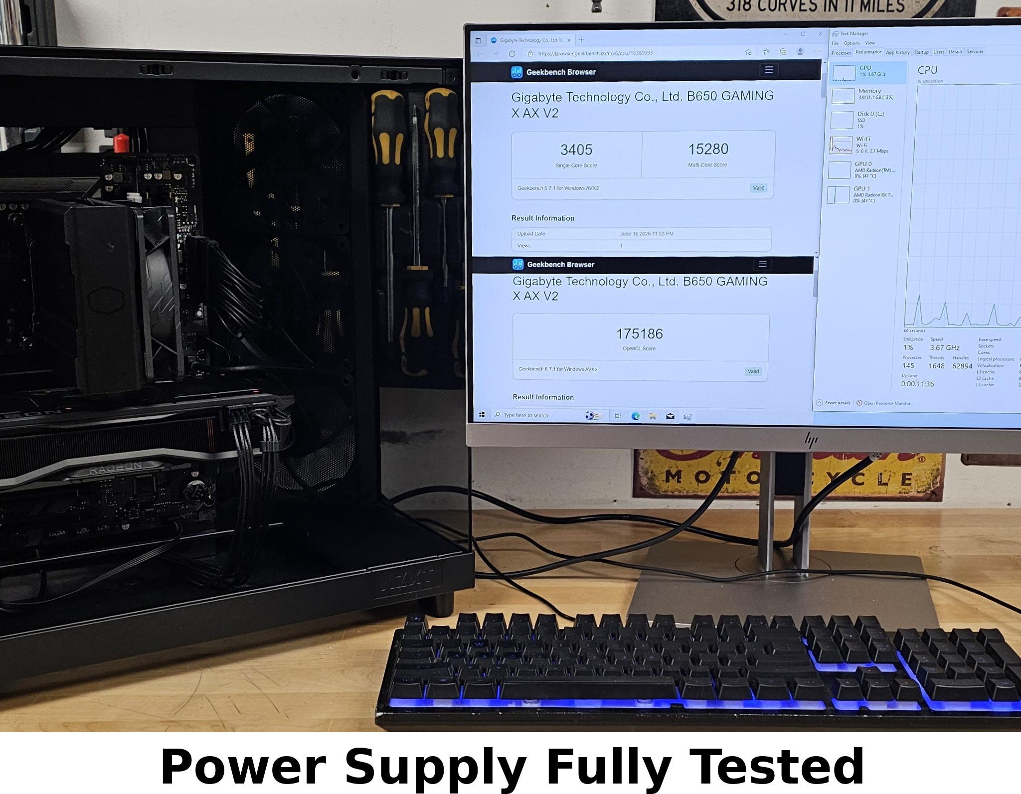 850 Watt PSU Corsair RM850e Power Supply