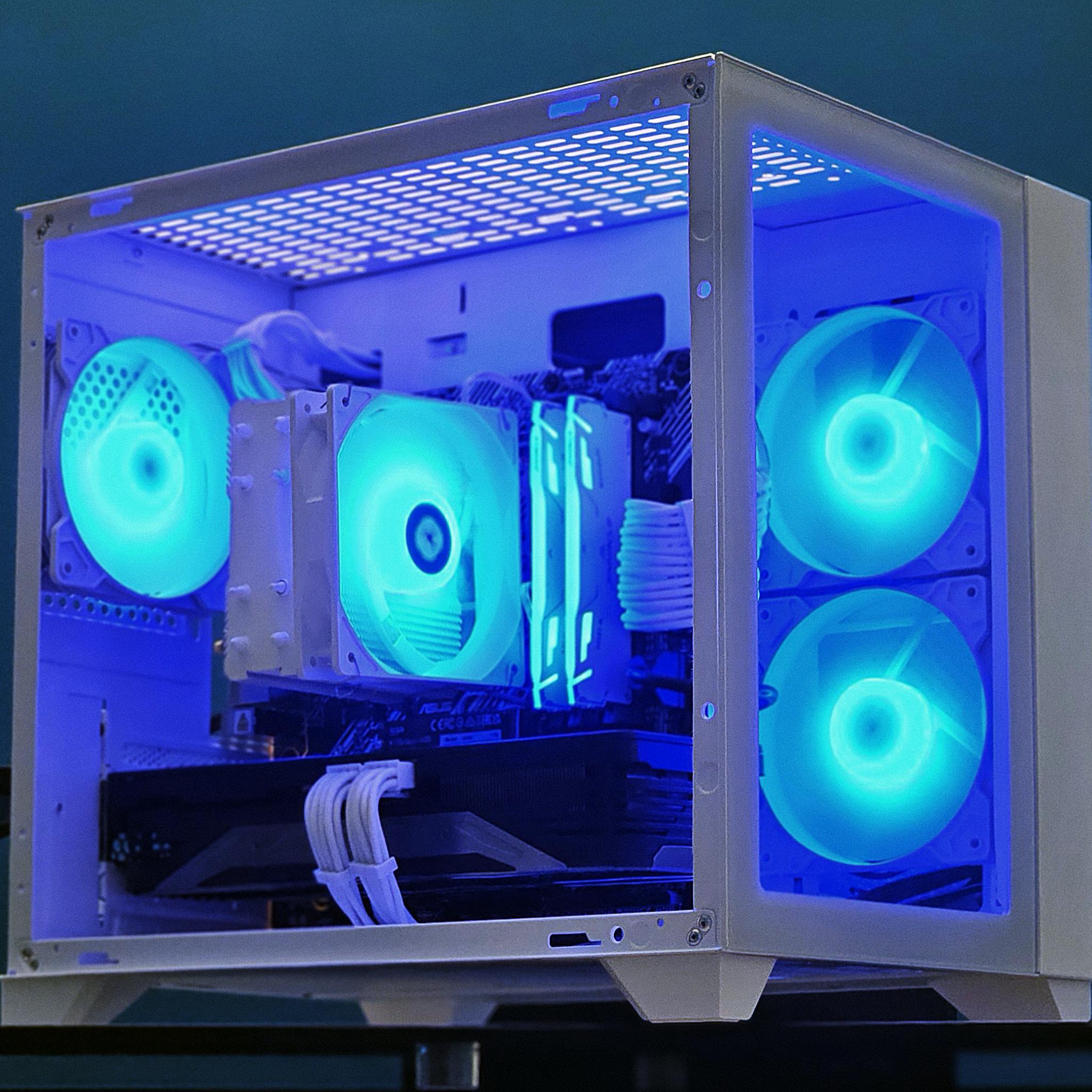 White 1440p Gaming PC |RTX 3070|Ryzen 5