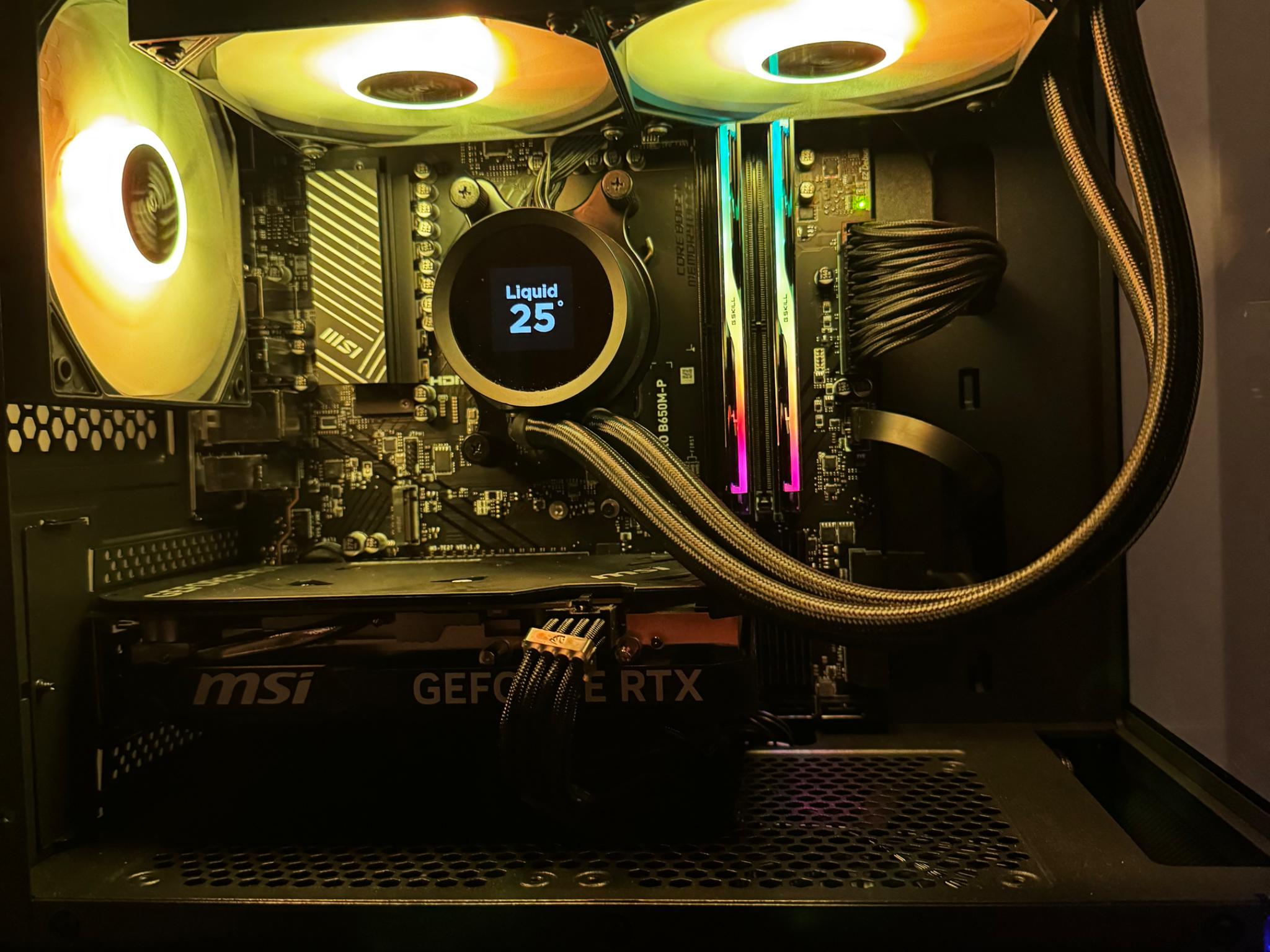 🏴AM5 DARK KNIGHT🏴 | RYZEN 7600X | NVIDIA RTX 4060 |32GB DDR5 | 1TB SSD | WIFI/BT | WIN 11