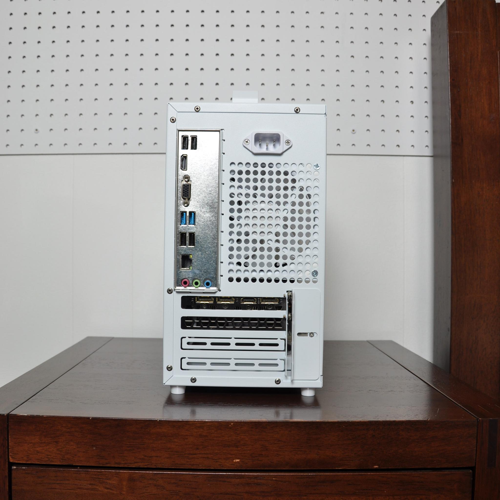 MINI WHITE PC | RTX 2060 OC | AMD RYZEN 5 5500 | 16GB RAM | 1TB GEN 4 SSD | FREE WIFI 6 | $590