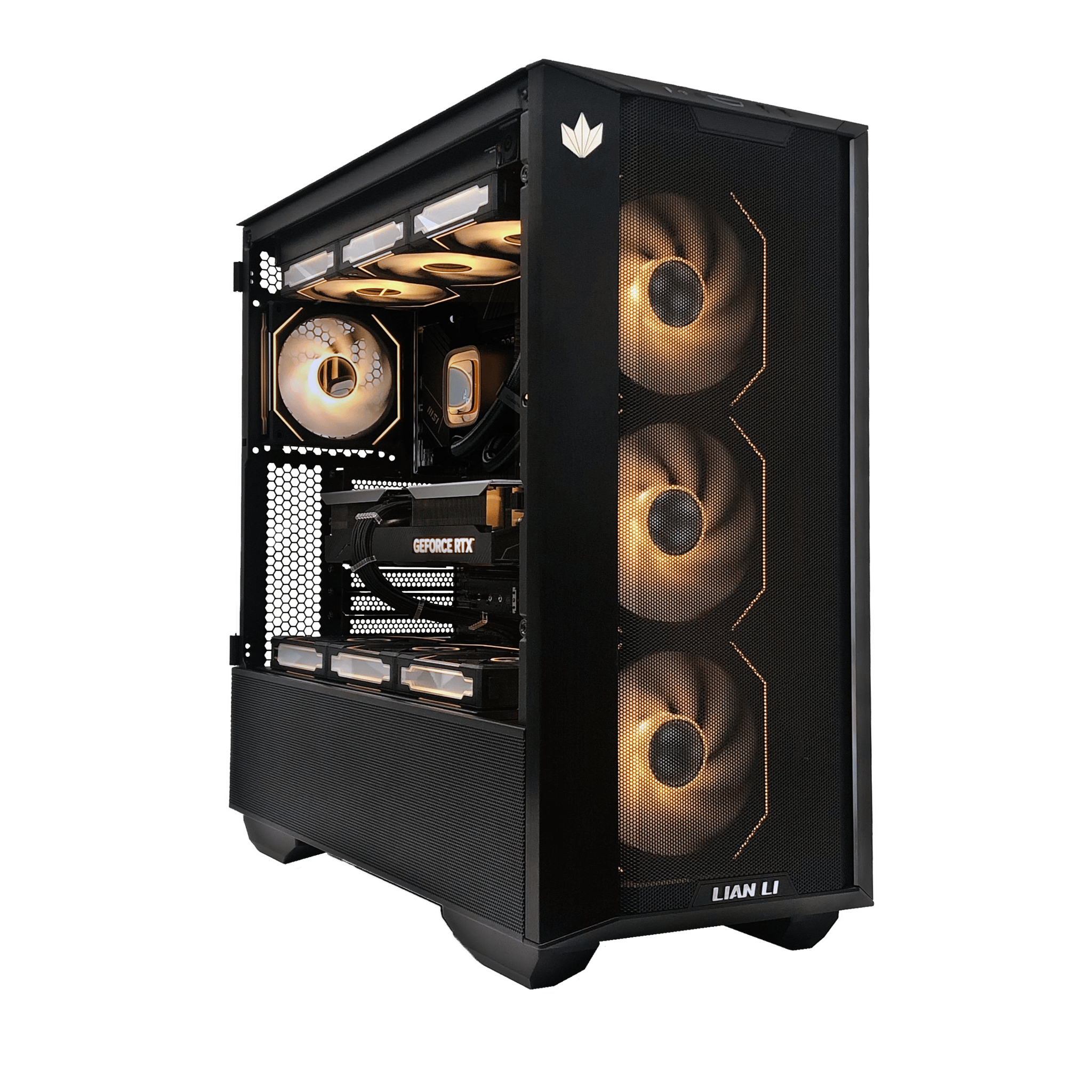 ☀️The Solar Warden Black Gaming PC☀️ RTX 5070 12GB | i9-13900KF | 32GB DDR5 | 1T M.2 | ...