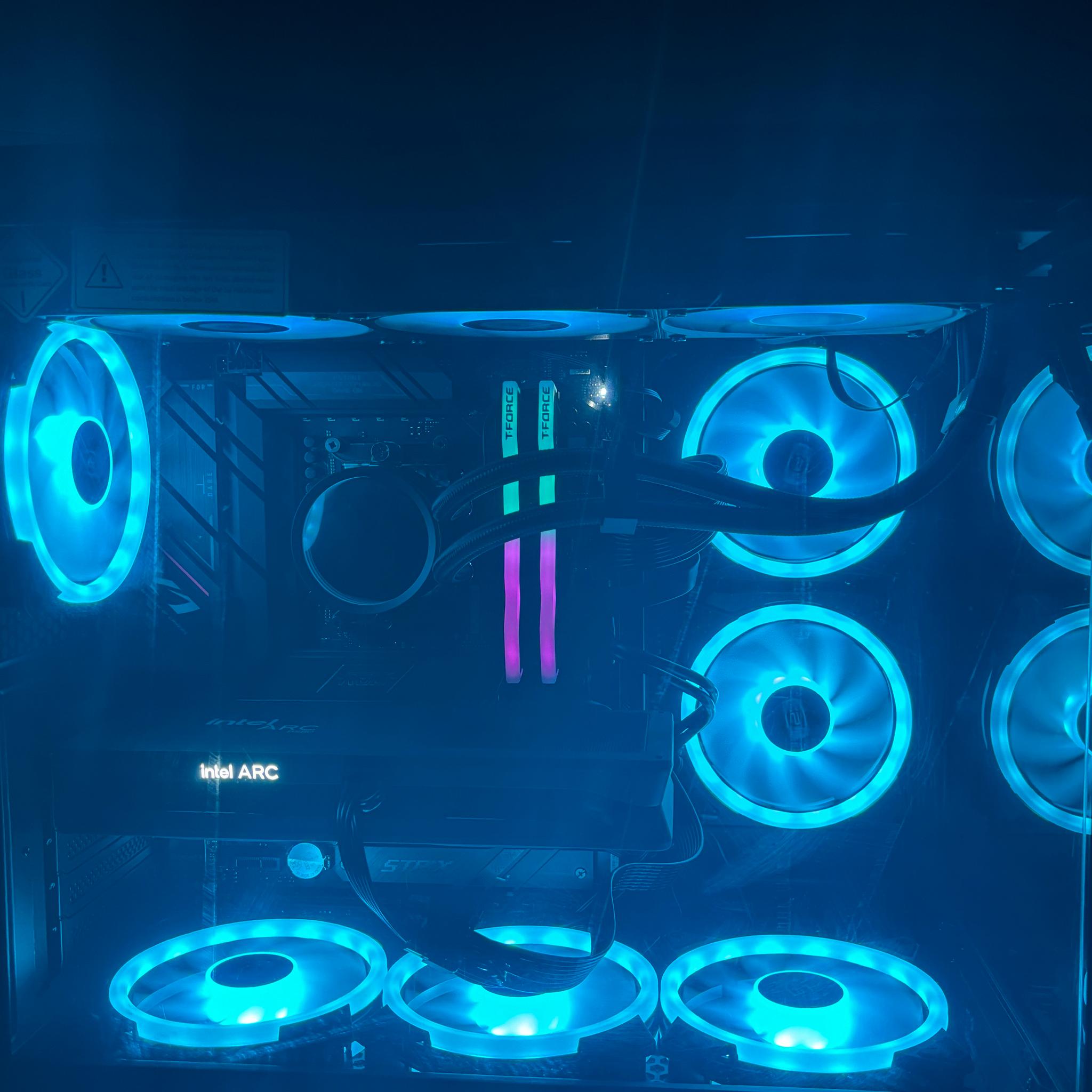 Entry AM5 1080p & 1440p Gaming PC | LE Arc B580 12 GB | Ryzen 5 7600x | 100% Set Up & Ready to Play