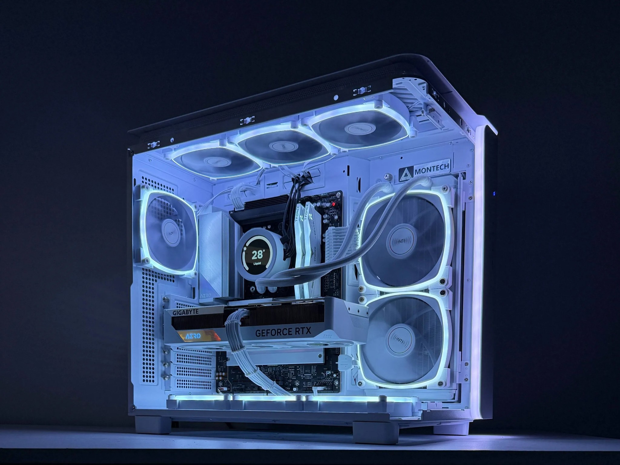 🌨 Blizzard 🌨  | 4k Streaming PC | Ryzen 7 7800X3D | Gigabyte RTX 4070 Ti | 32GB DDR5 6000MHz