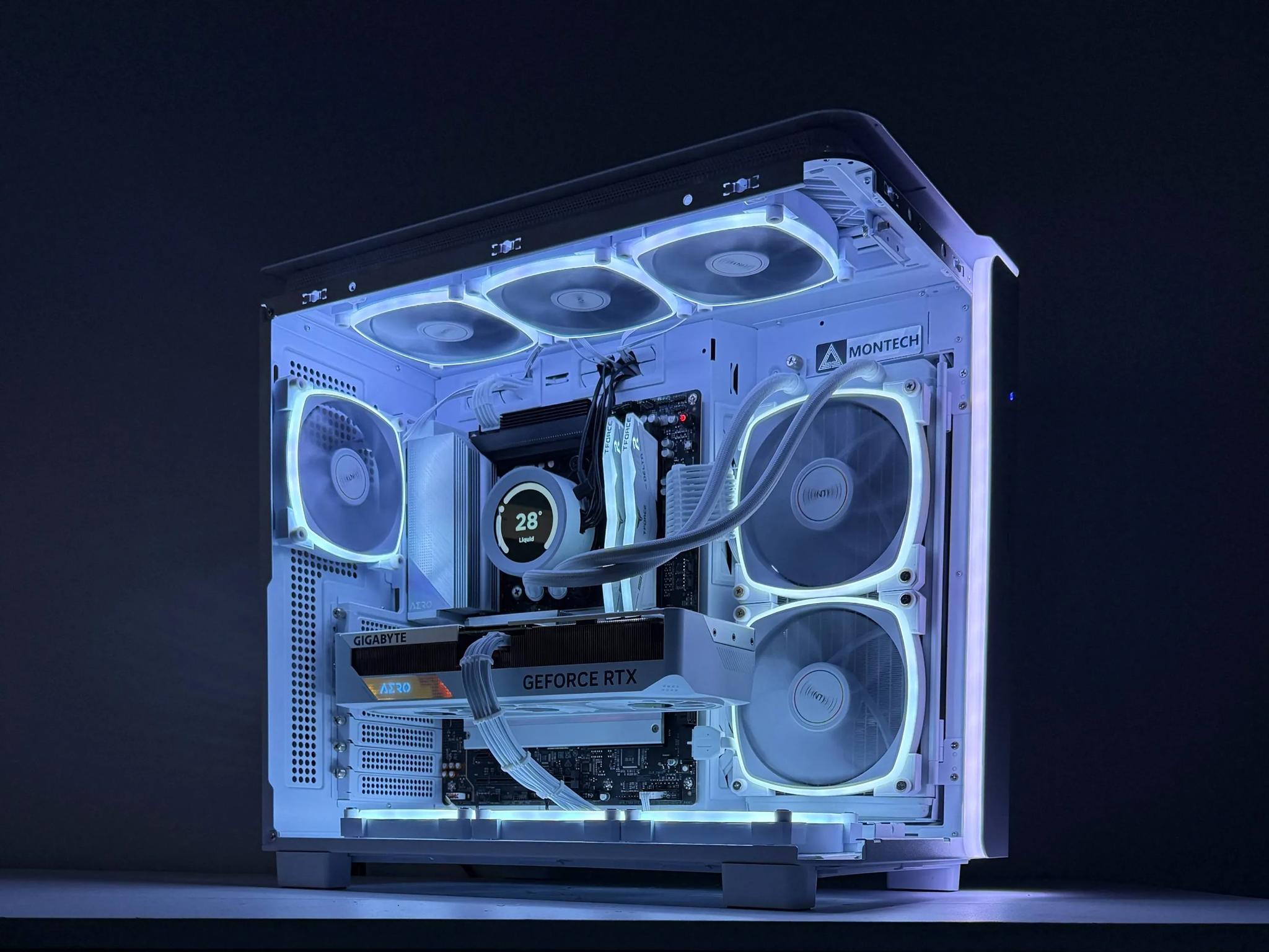 🌨 Blizzard 🌨  | 4k Streaming PC | Ryzen 7 7800X3D | Gigabyte RTX 4070 Ti | 32GB DDR5 6000MHz