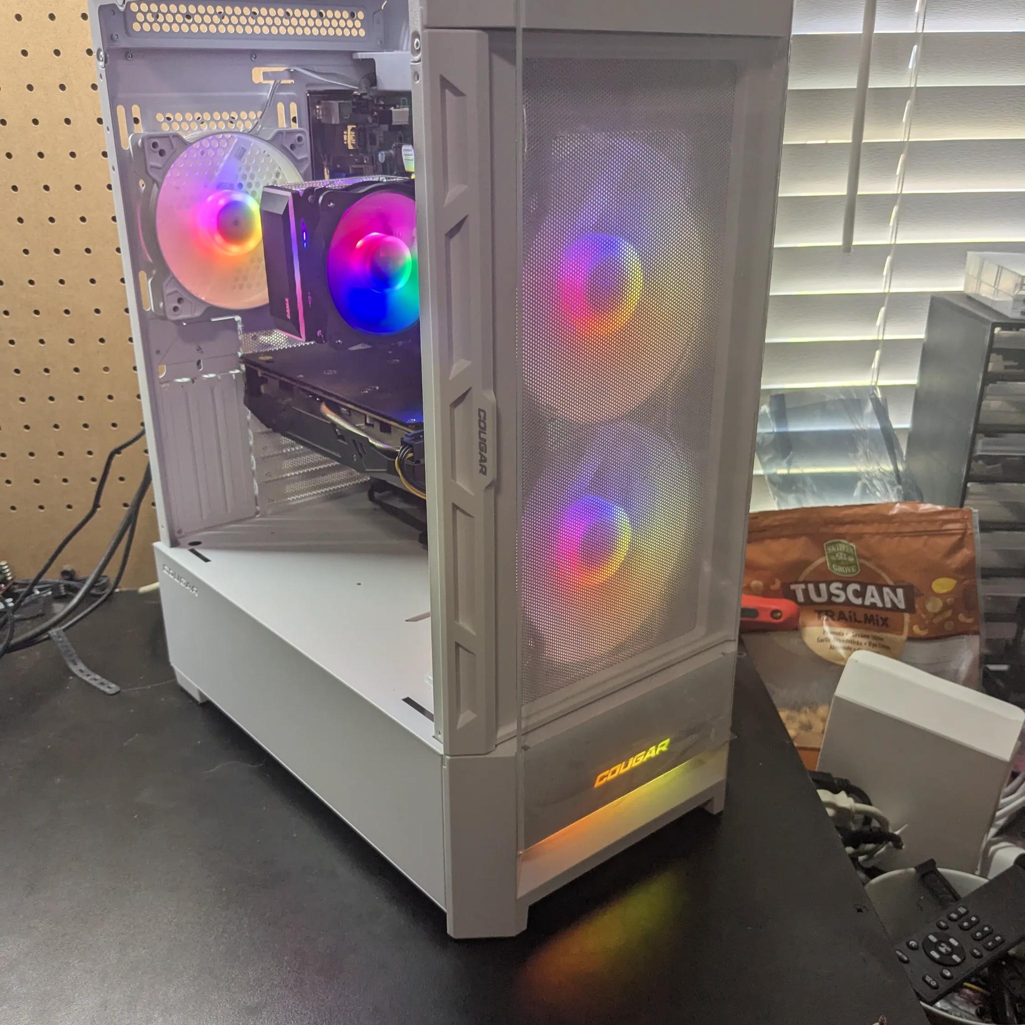 Marvel Rivals Ready | Xeon (same as i7) , 16GB RAM, RX 480 8GB, 480GB SSD, Win10, RGB, Wifi